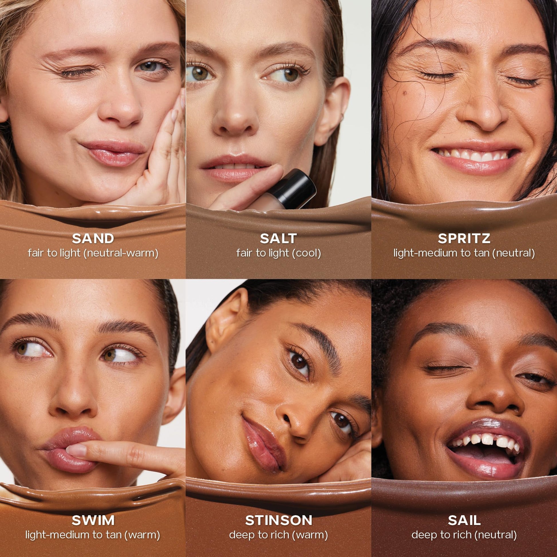 Saie Dew Bronze - Hydrating Liquid Bronzer Stick For a Sun Kissed Glow - Liquid Contour Stick Infused with Nourishing Skin Care Ingredients - Sculpted Face Makeup Essential - Sand (0.4 oz) Saie buy supplements canada