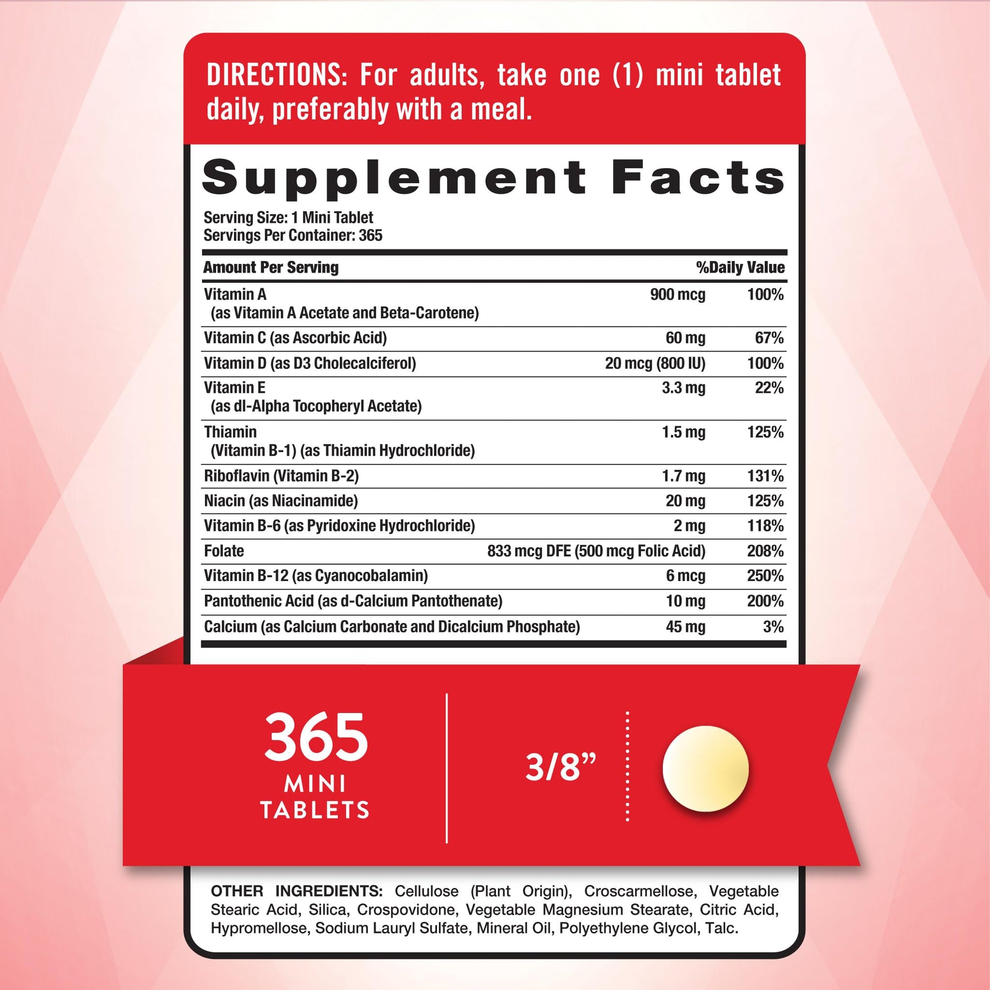 Nature's Truth One Daily Multivitamin for Men and Women | 365 Mini Tablets | Non-GMO & Gluten Free Supplement Nature's Truth buy supplements canada