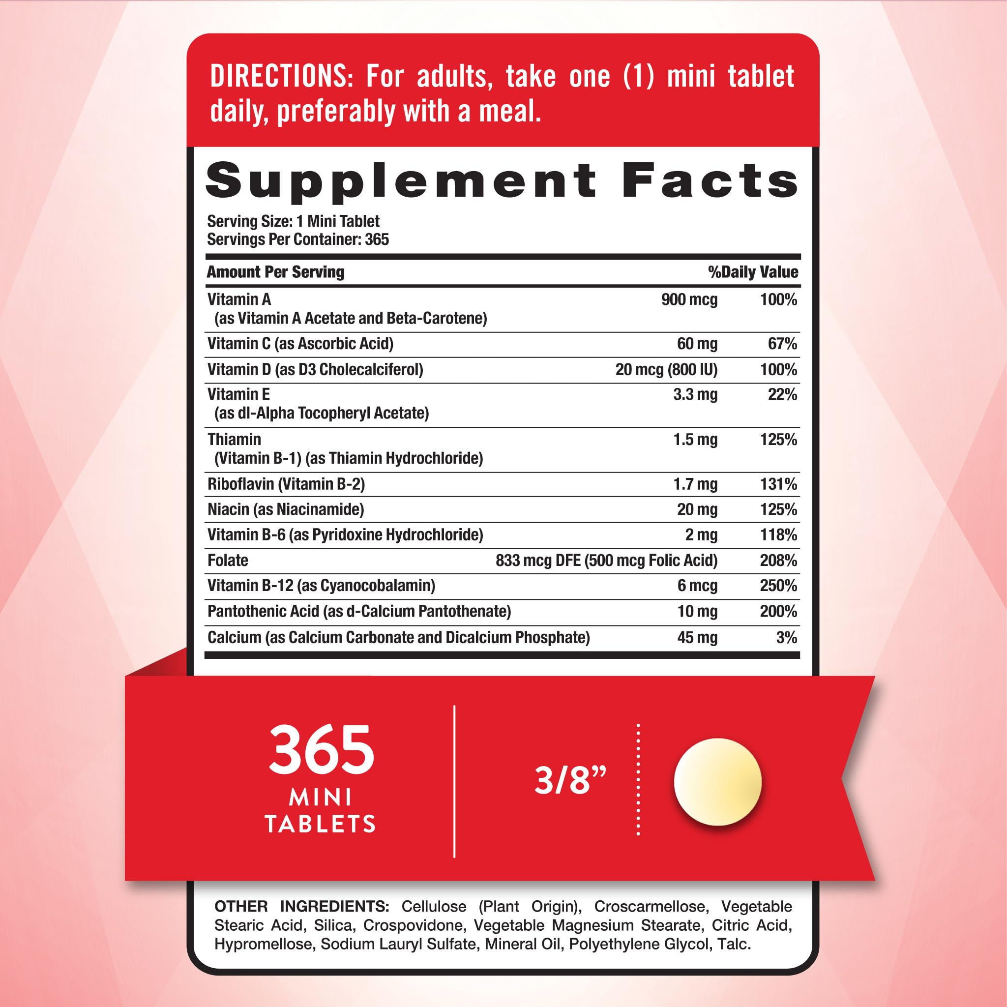 Nature's Truth One Daily Multivitamin for Men and Women | 365 Mini Tablets | Non-GMO & Gluten Free Supplement Nature's Truth buy supplements canada