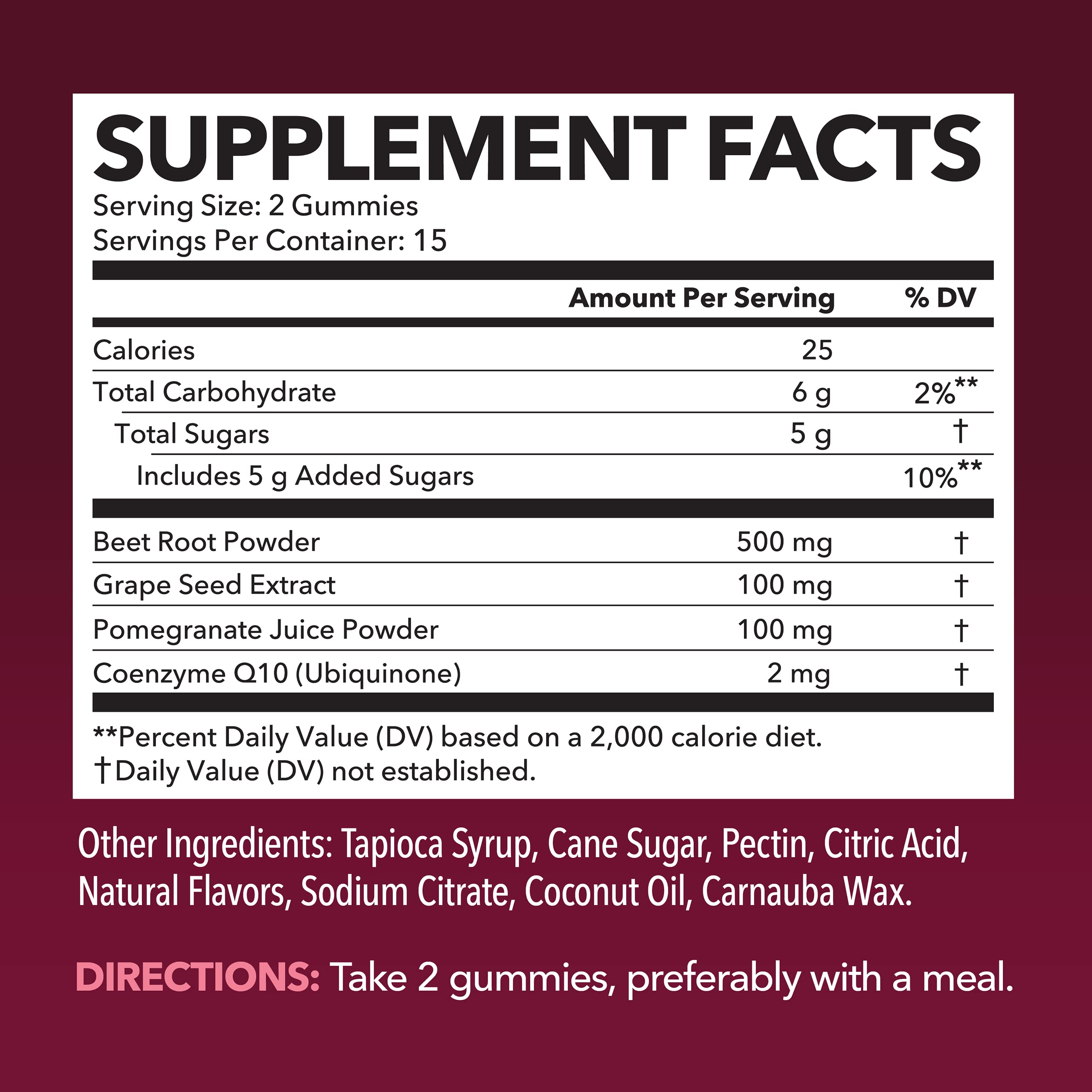 Beet Root Gummies with COQ10 Energy Supplement | Nitric Oxide Supplement for Healthy HAVASU NUTRITION buy supplements canada