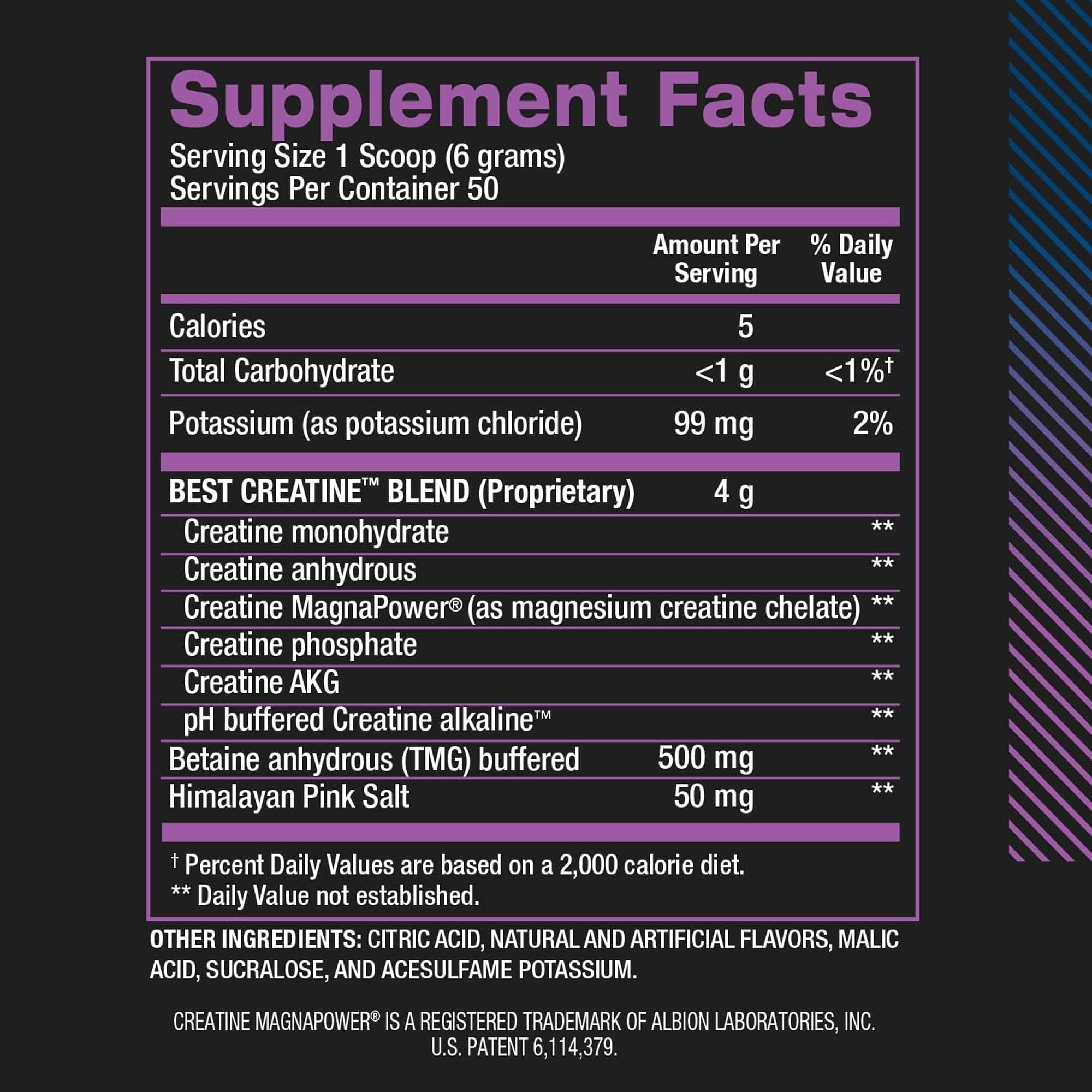BPI Sports Best Creatine - Creatine Monohydrate Powder for Men & Women, Himalayan Salt - Strength, Pump, Endurance, Muscle Growth, Muscle Definition - No Bloat - Snow Cone - 50 servings - 10.58 Oz BPI Sports buy supplements canada