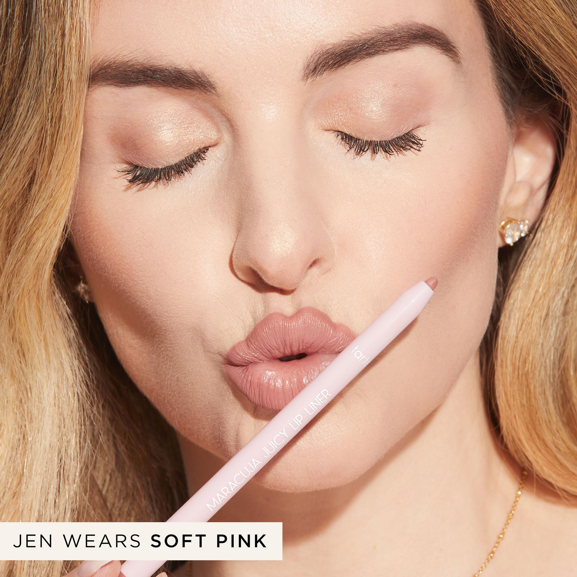 tarte maracuja juicy lip liner – Creamy, Matte, Lip Liner with Hyaluronic Acid with Vitamin E, Vegan & Cruelty-Free, full size, soft pink tarte buy supplements canada