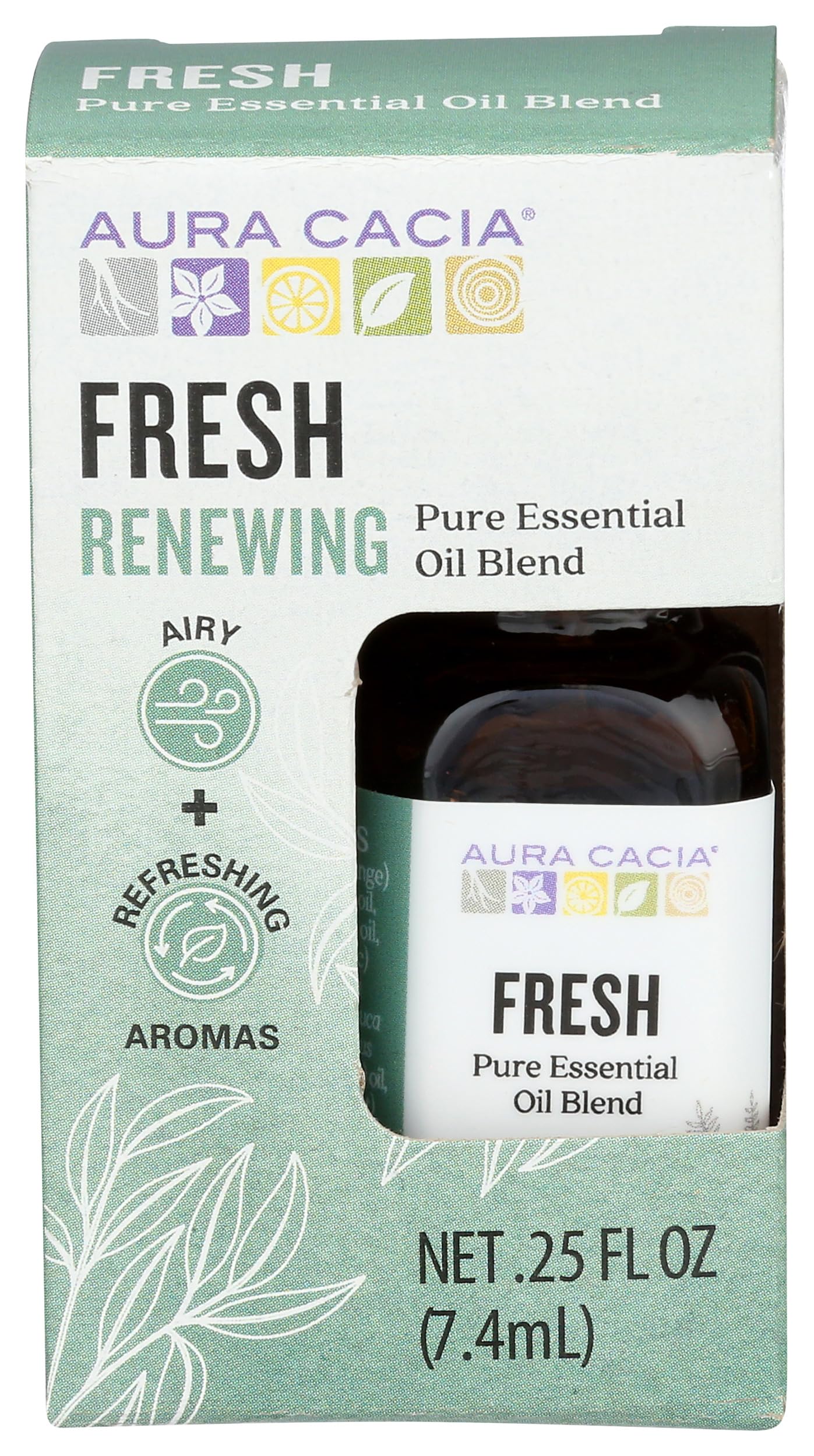 AURA CACIA Fresh Essential Oil Blend, 0.25 FZ Aura Cacia buy supplements canada
