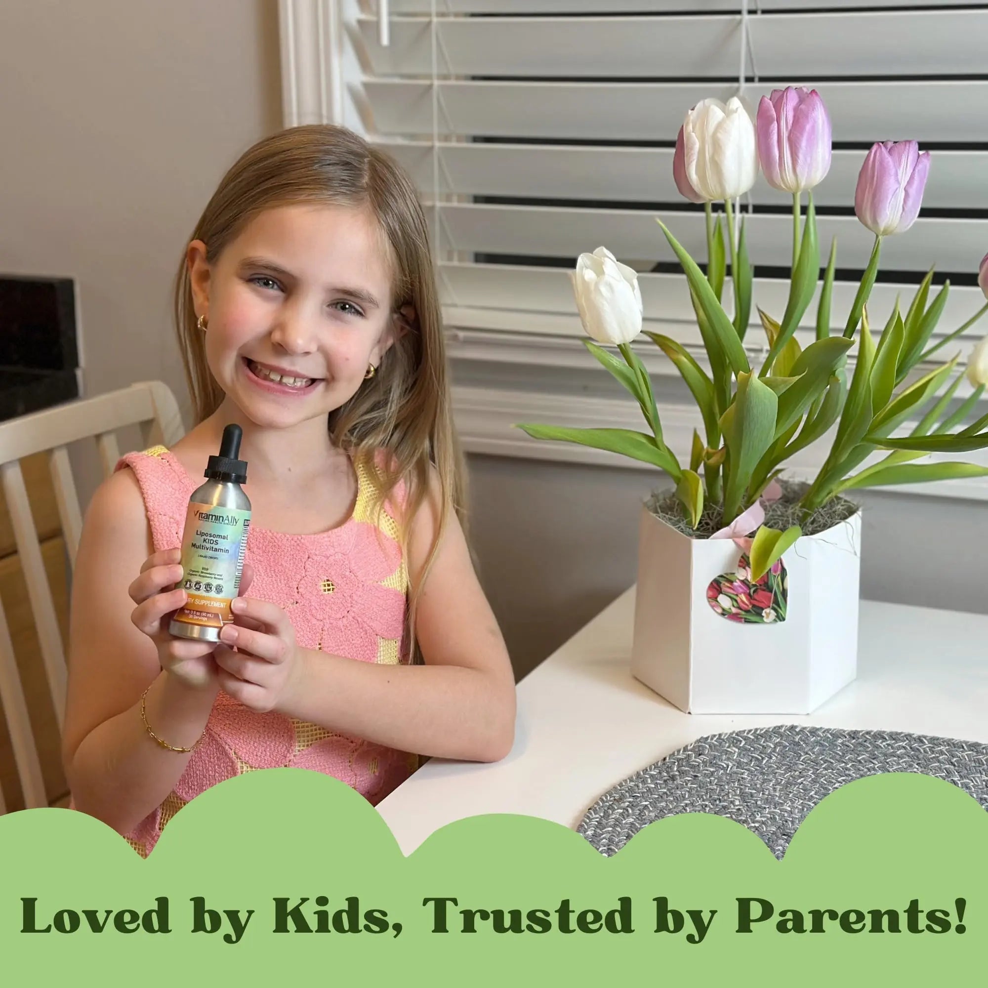 Vitaminally Liposomal Kids Liquid Multivitamin | Non-GMO | Clean | Sugar Free | Gluten Free | Organic Berry Flavors | Vitaminally buy supplements canada