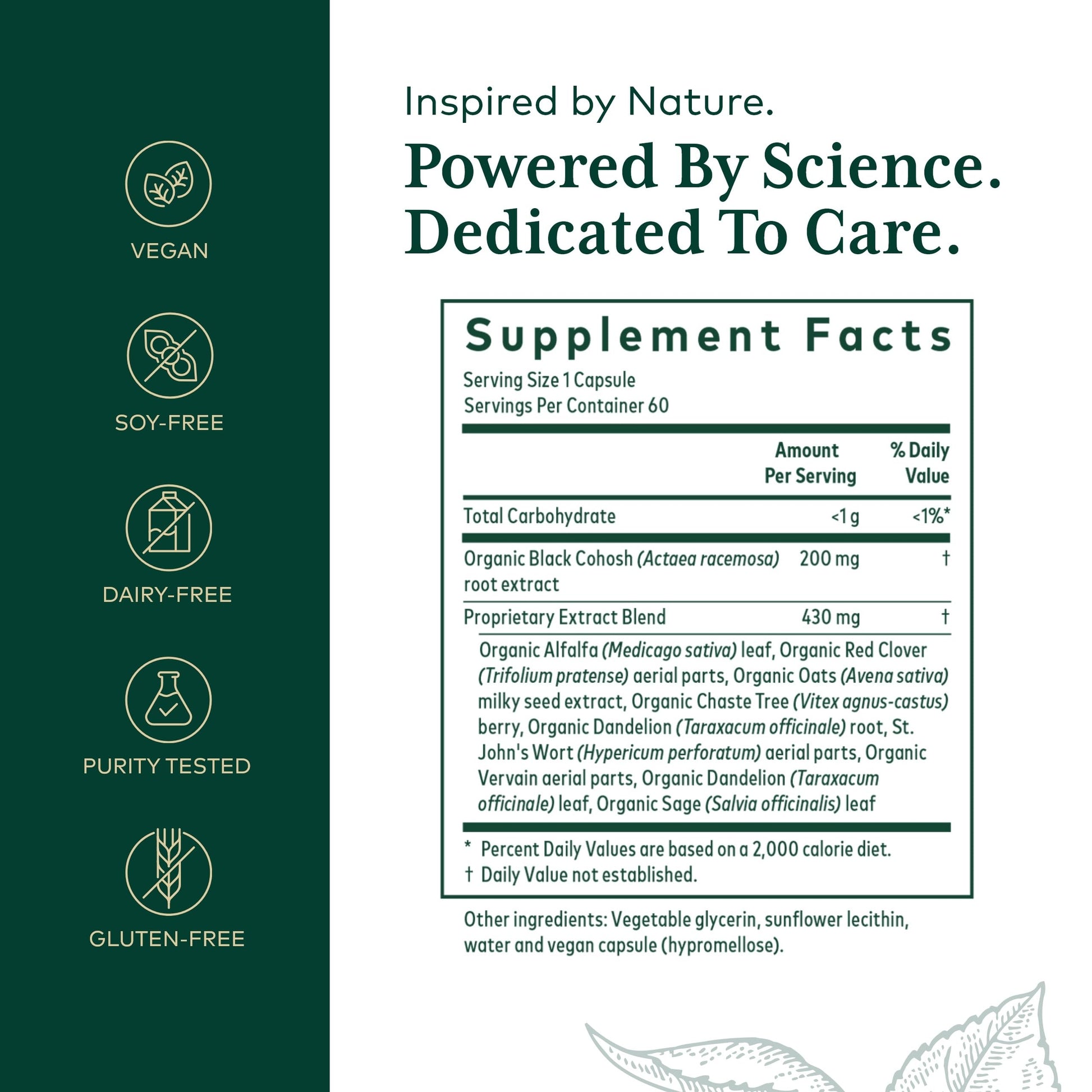 GAIA HERBS PRO Female Support Formula - Supports Healthy PMS & Menopause Fluctuations with Alfalfa Leaf, Black Cohosh Root Extract, Dandelion Root & More* - Vegan - 60 Liquid Phyto-Caps (60 Servings) Gaia Herbs PRO buy supplements canada