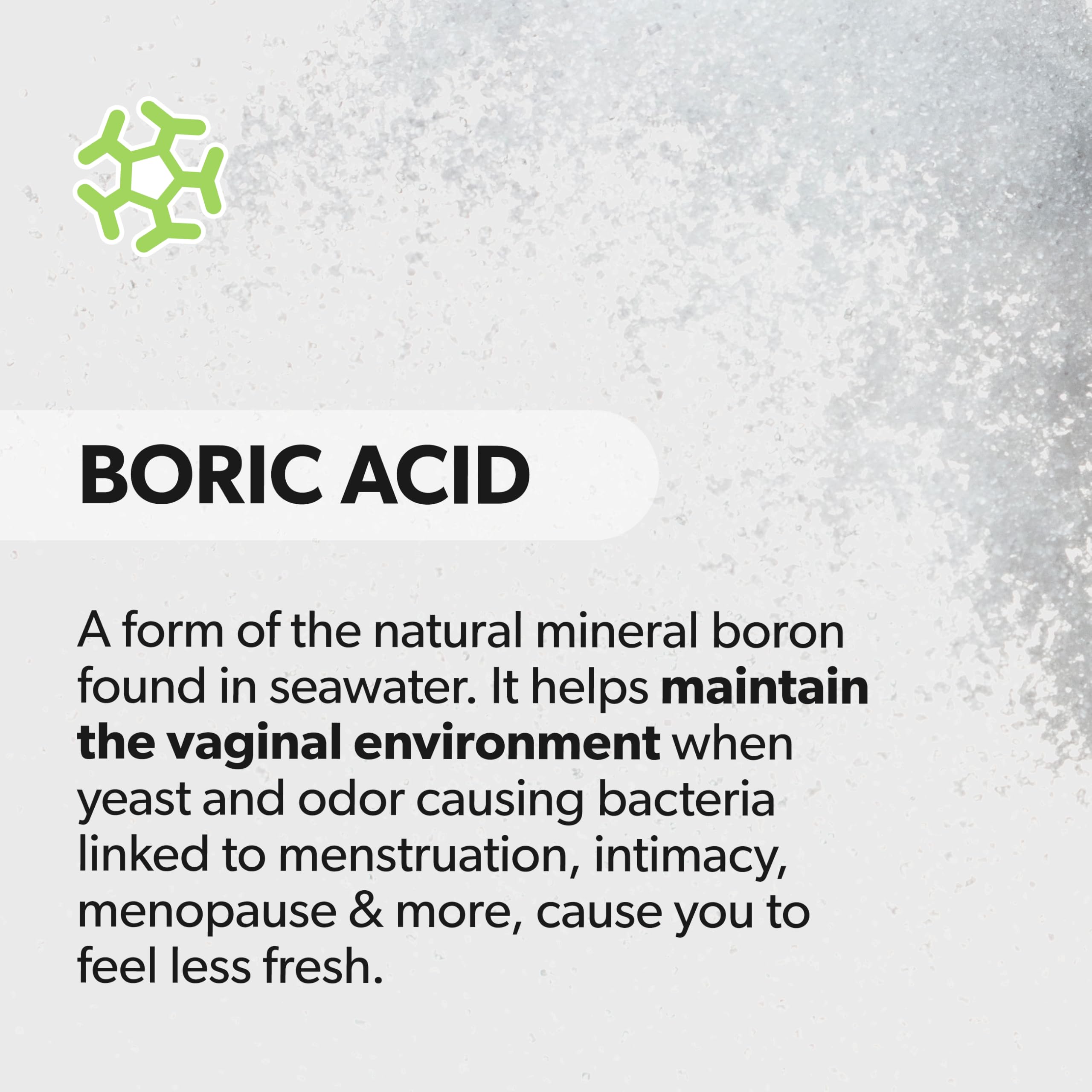AZO® Boric Acid Vaginal Suppositories for Women, Helps Support Odor Control with Clinically Studied Boric Acid, Non-GMO, 30 Count AZO buy supplements canada