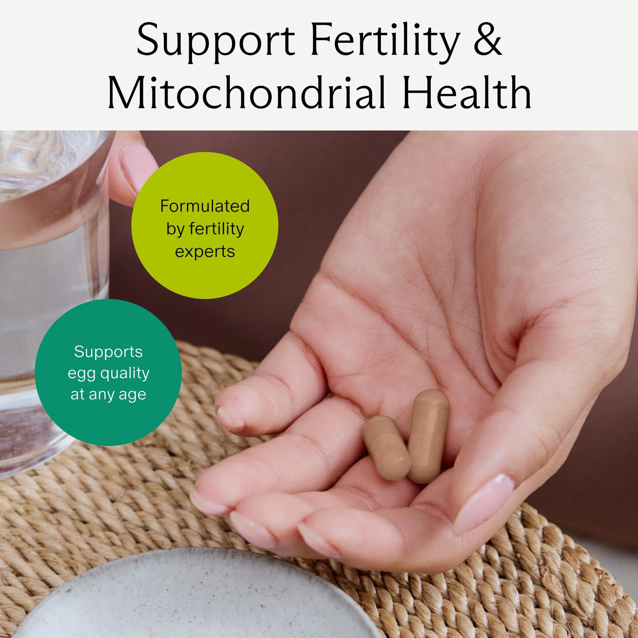 Needed. Egg Quality Support - Optimally Formulated Antioxidants Supplement for Egg Quality - Fertility Support - Fertility Supplement for Women Needed. buy supplements canada