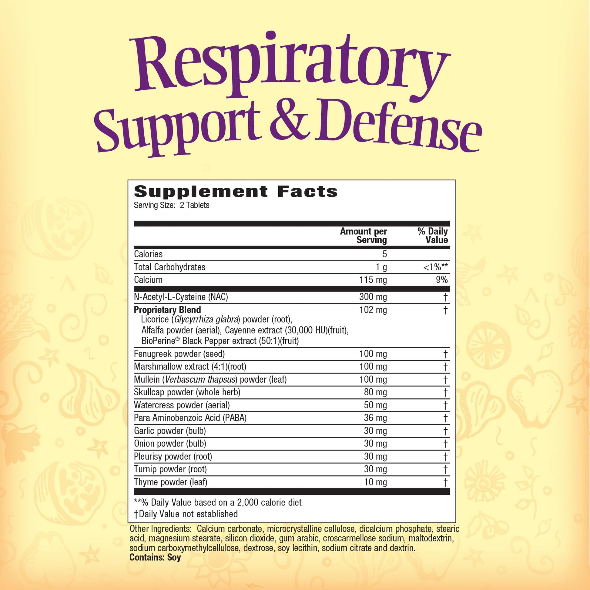 Nature's Secret Respiratory Support & Defense - 60 Tablets - Promotes Healthy Lungs & Bronchial Tract - With NAC, Fenugreek & Marshmallow - 30 Total Servings Nature's Secret buy supplements canada