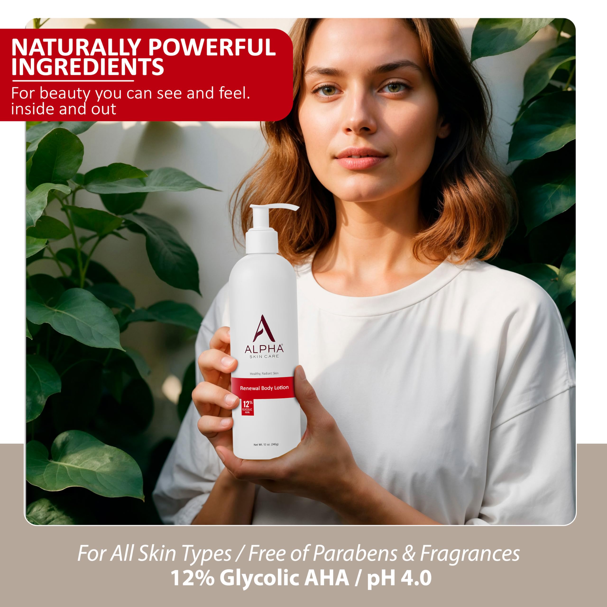 Alpha Skin Care Revitalizing Body Lotion, 12% Glycolic AHA, Simple & Effective Daily Moisturizer with Alpha Hydroxy Acid Alpha buy supplements canada
