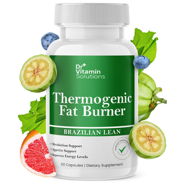 Thermogenic Fat Burner Brazilian Lean, Pills for Women, Waist Trimmer & Supplements for Bloating for Women & Men, 60 Capsules DR VITAMIN SOLUTIONS buy supplements canada