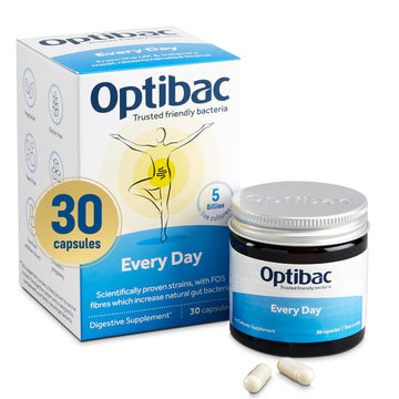 Optibac Probiotics Every Day - Digestive Probiotic Supplement with 5 Billion Bacterial OptiBac buy supplements canada