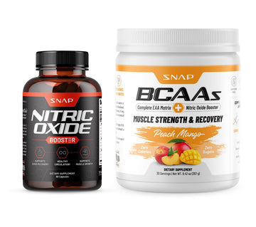 Snap Supplements Nitric Oxide Booster and BCAA Powder Snap Supplements buy supplements canada