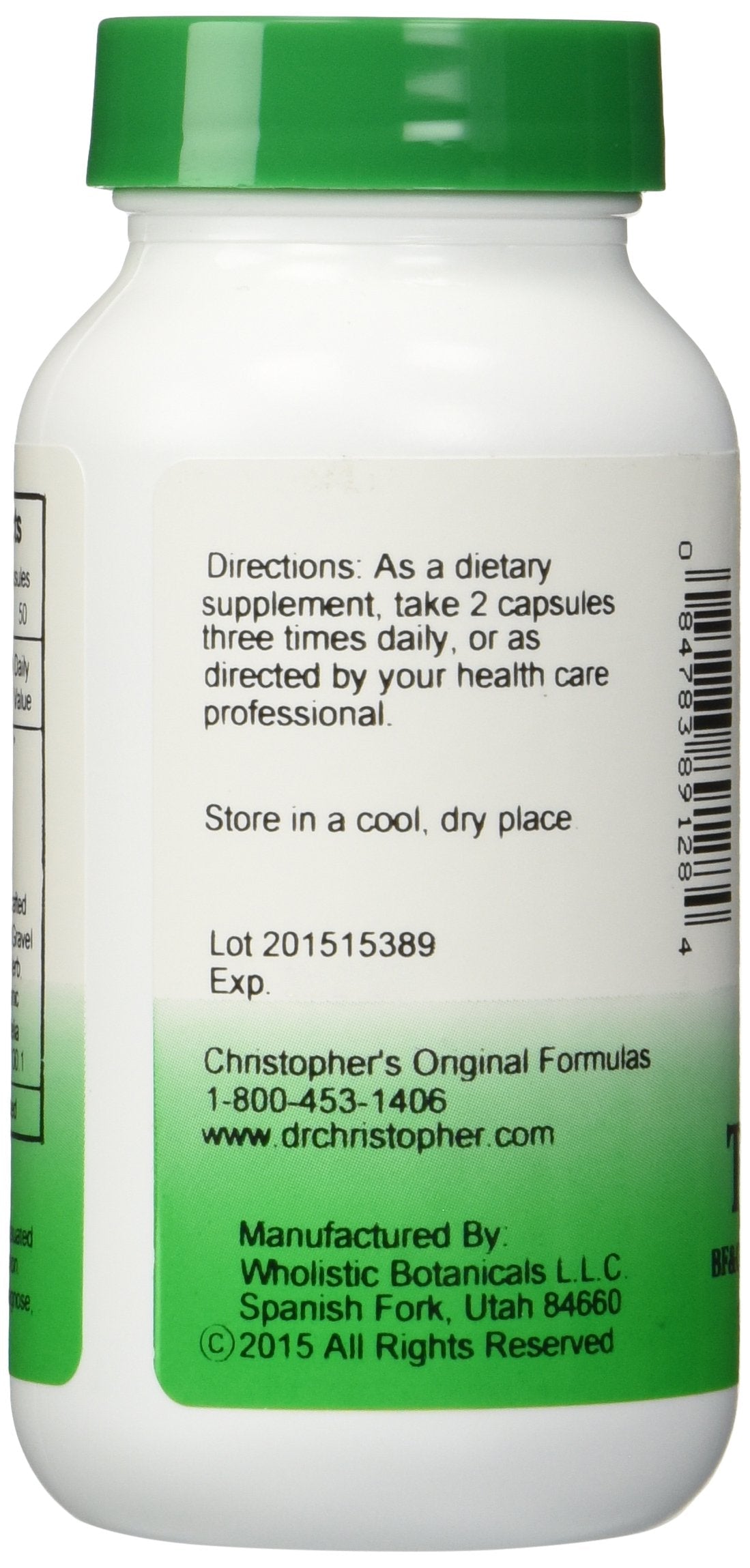Christopher's Original Formulas Complete Tissue & Bone Formula – 100 VCaps | Herbal Support for Bones & Connective Tissue - Pack of 2 Christopher's Original Formulas buy supplements canada