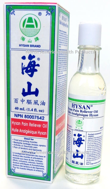 Hysan Pain Reliever Oil Y Hysan buy supplements canada