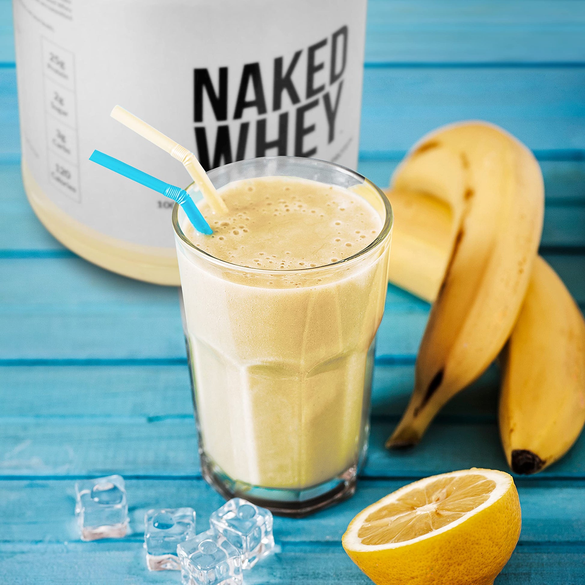 NAKED Nutrition Whey Vanilla Protein - All Natural Grass Fed Whey Protein Powder NAKED buy supplements canada