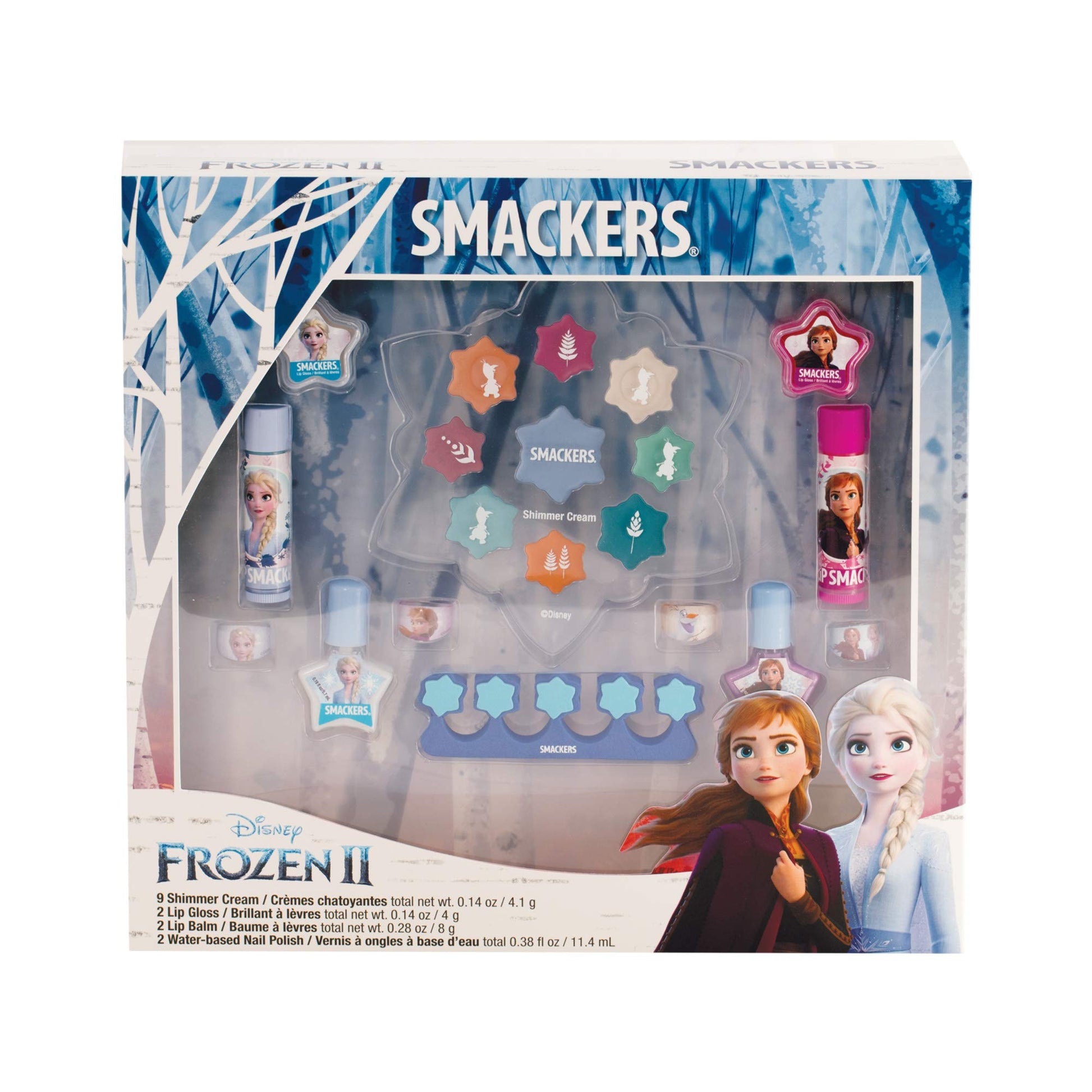 Lip Smacker Disney Frozen II Color Makeup Set For Girls, Shimmer Cream, Lip Gloss, Lip Balm, Nail Polish Lip Smacker buy supplements canada