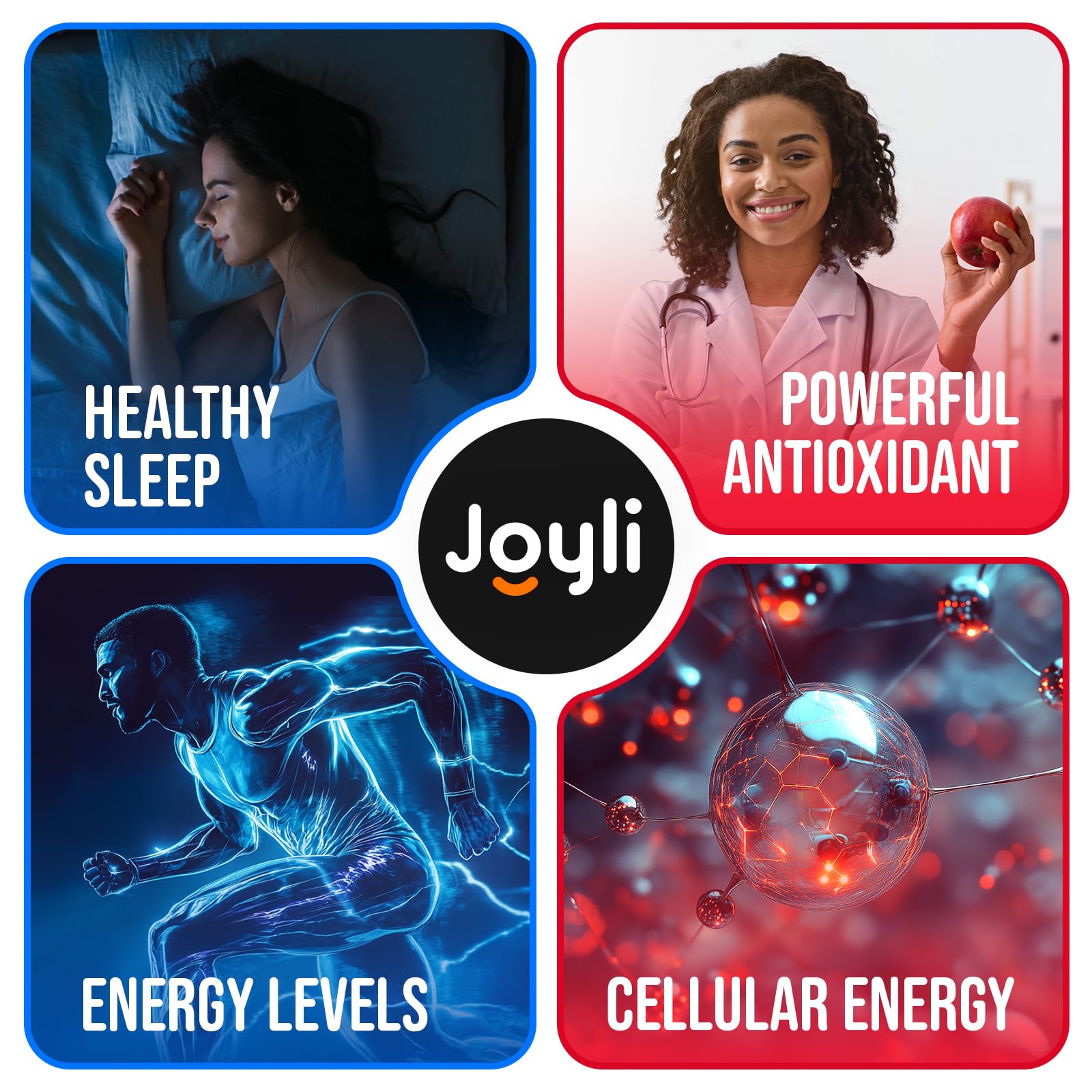 CoQ10 500mg + Magnesium Glycinate Gummies Bundle – High Absorption Coenzyme Q10 120 Softgels & 60 Sugar-Free Sleep Gummies – Heart, Energy & Mood Support – Enhanced Formula, USA Made JOYLI Nutrition buy supplements canada