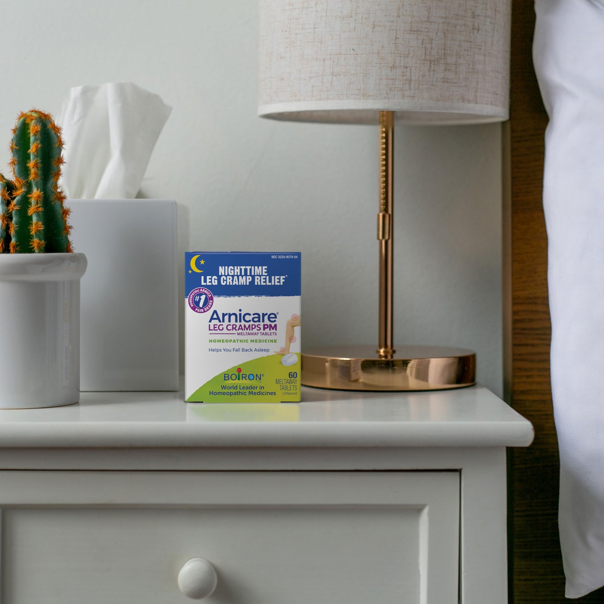 Boiron Arnicare Leg Cramps PM for Nighttime Relief from Cramping and Stiffness in Feet or Calves - 60 Tablets Boiron buy supplements canada