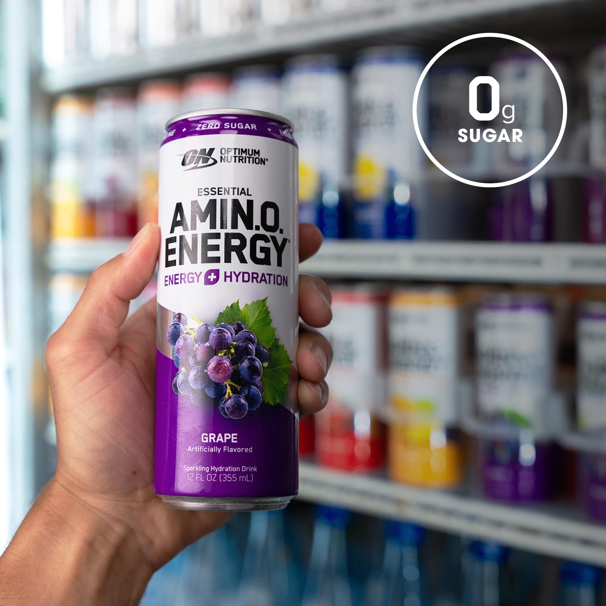 Optimum Nutrition Amino Energy Sparkling Hydration Drink, Electrolytes, Caffeine Optimum Nutrition buy supplements canada