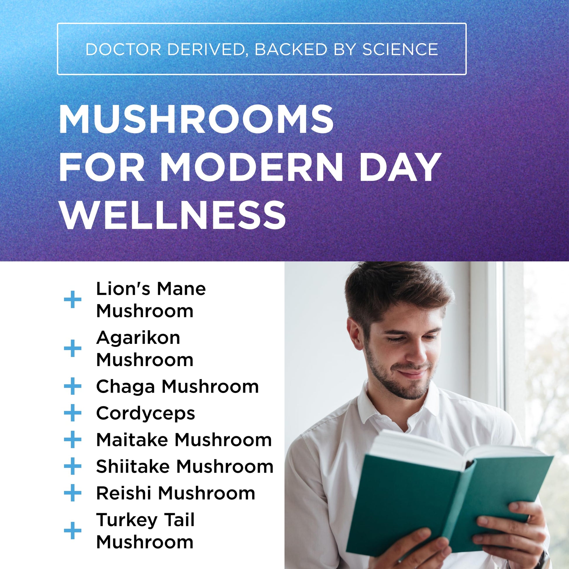 DR. EMIL NUTRITION 10 Mushroom Supplement for Mental Clarity, Focus & Immune Support - Functional Mushroom Nootropic Supplement with Lions Mane Extract, Cordyceps, Turkey Tail & More DR. EMIL NUTRITION buy supplements canada
