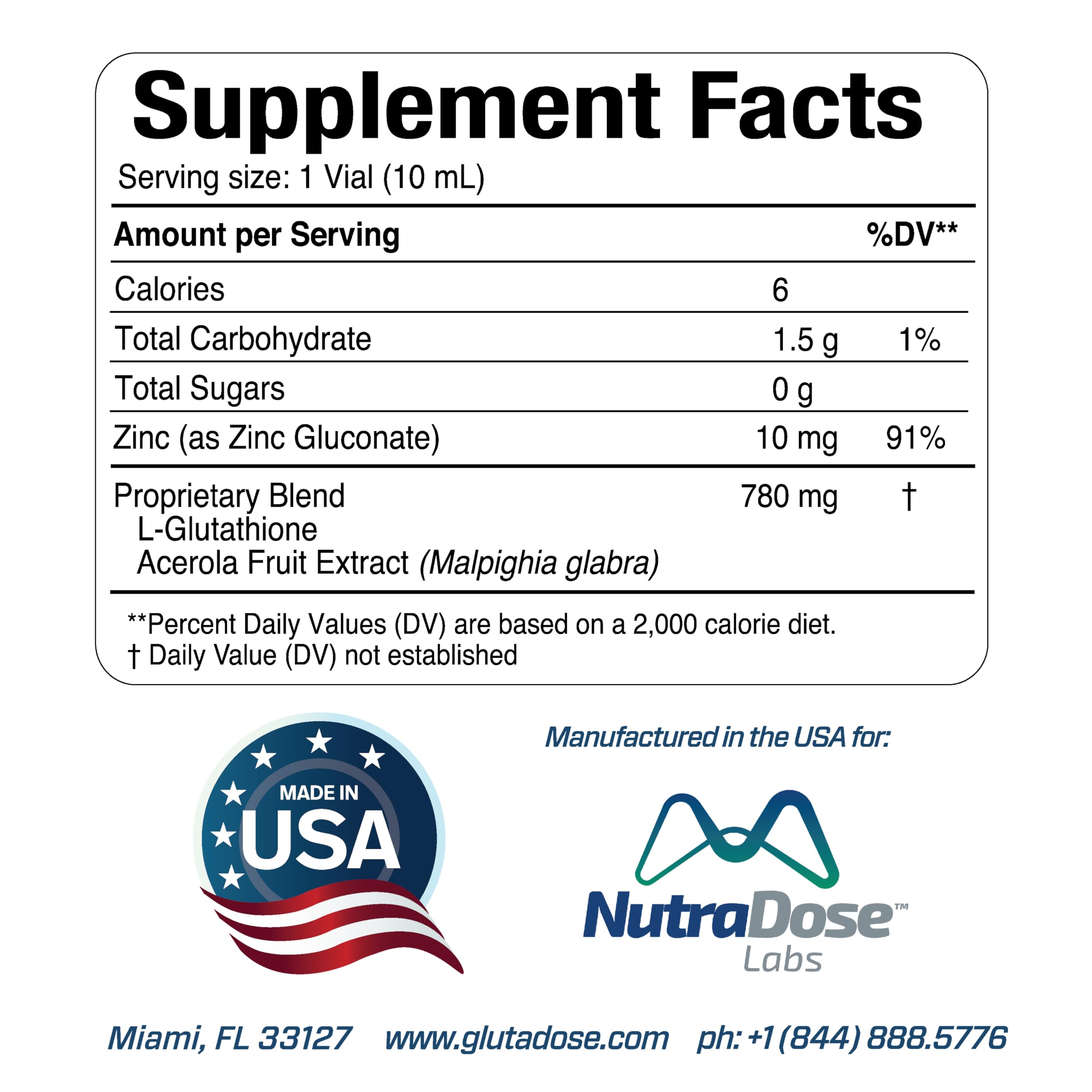 Liquid Glutathione Supplement, Lemon Berry Flavored Acerola Energy Booster w/Zinc, Daily Vitamins & Minerals, Zero Sugar Formulation, Everyday Auto-Immune Support for Adults, 0.34 fl oz, Pack of 30 GlutaDose buy supplements canada