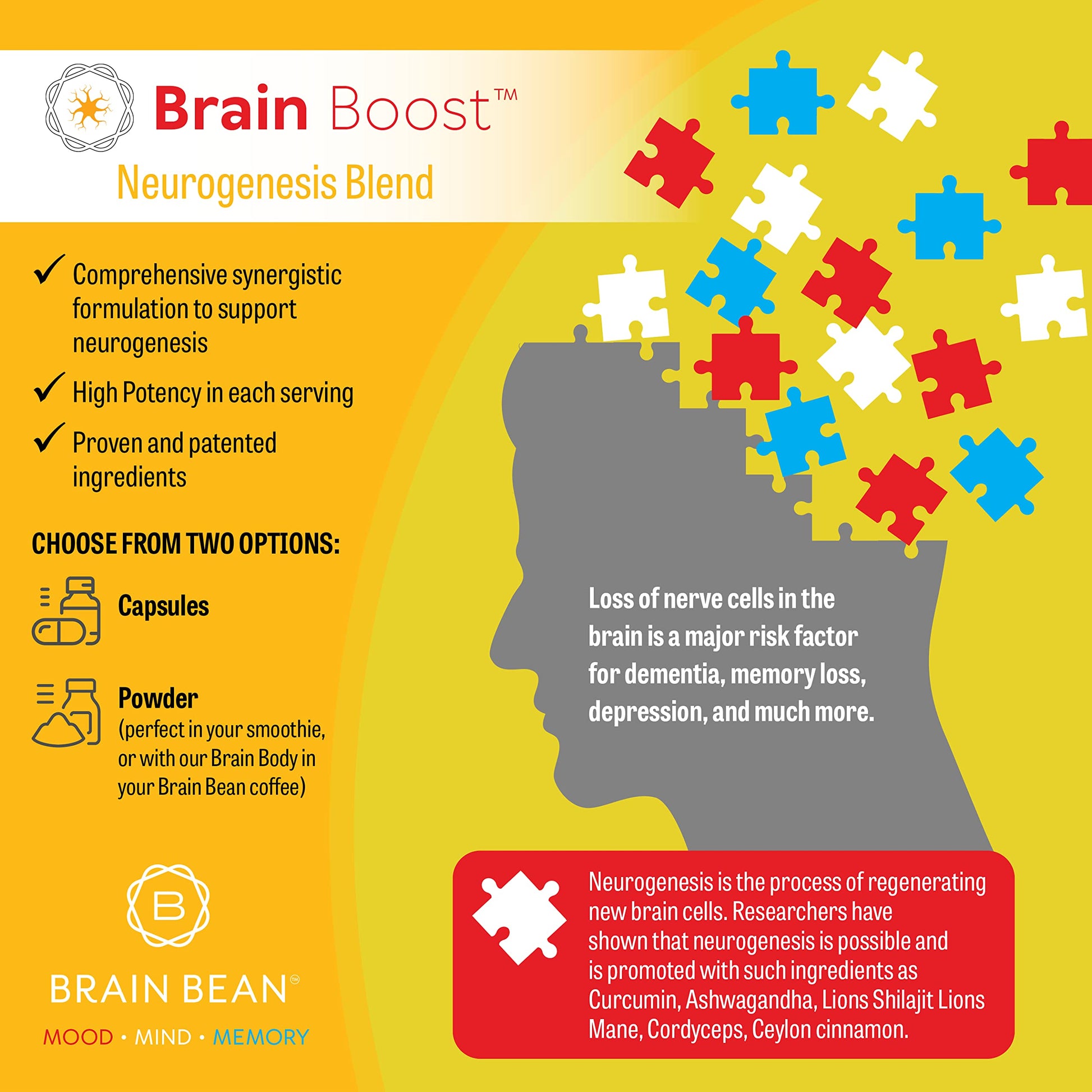 Brain Bean Brain-Boost (Formerly Brain Bean buy supplements canada