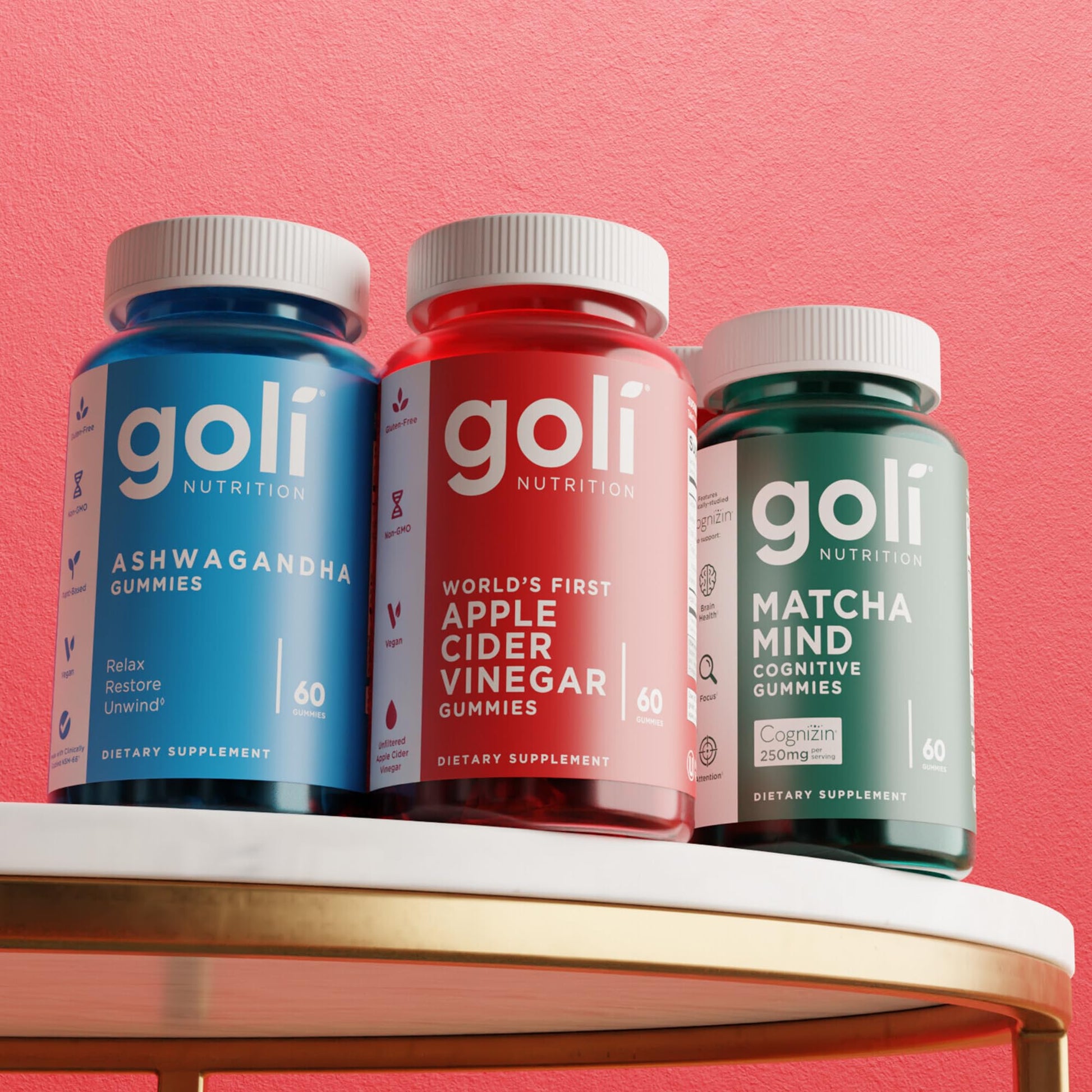 Goli Apple Cider Vinegar Gummies - Worlds First ACV Gummy with Vitamin B12, Beetroot & Pomegranate Goli buy supplements canada