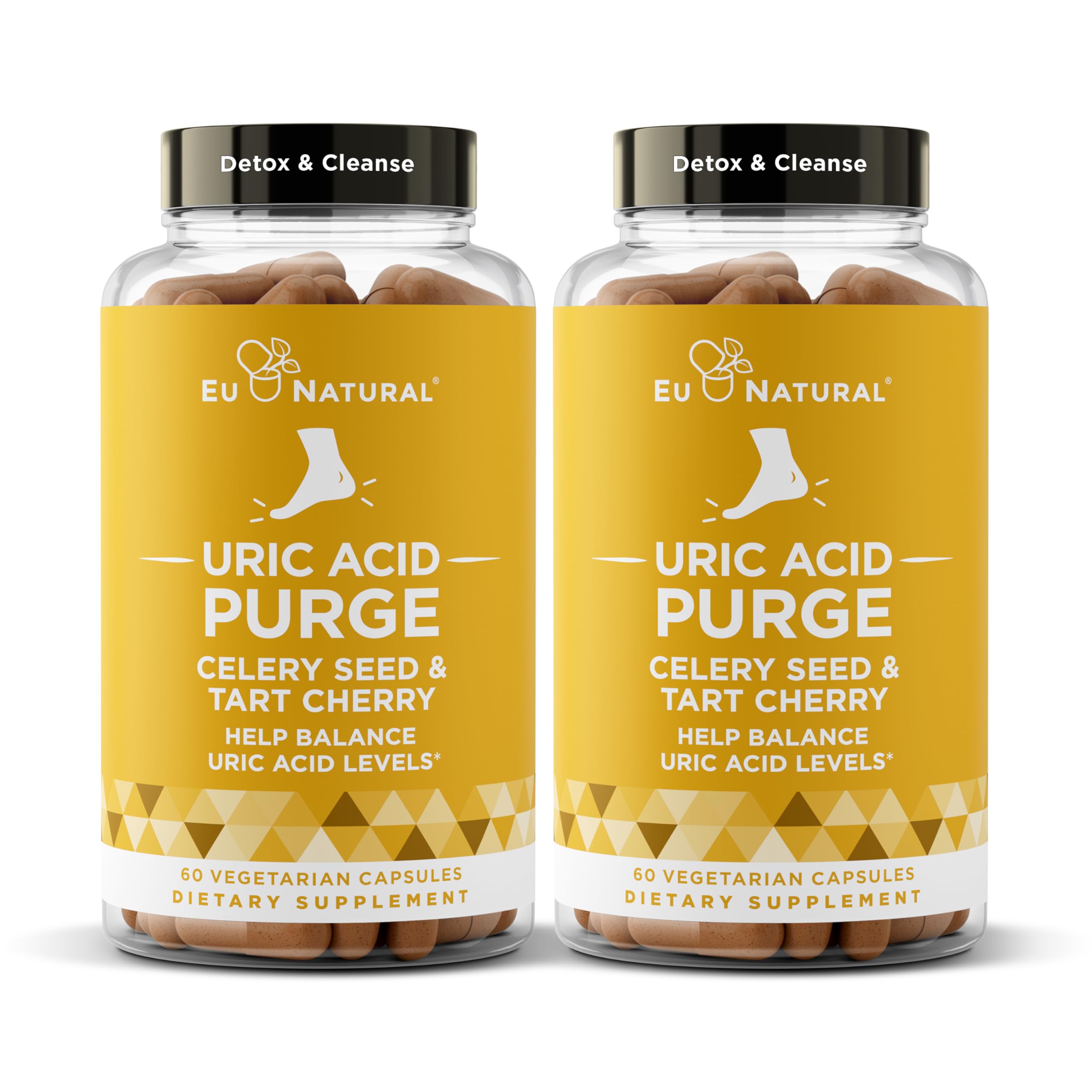 Purge! Uric Acid Flush – Eat & Drink What You Want – Detox and Cleanse with Celery Seed Extract Eu Natural buy supplements canada