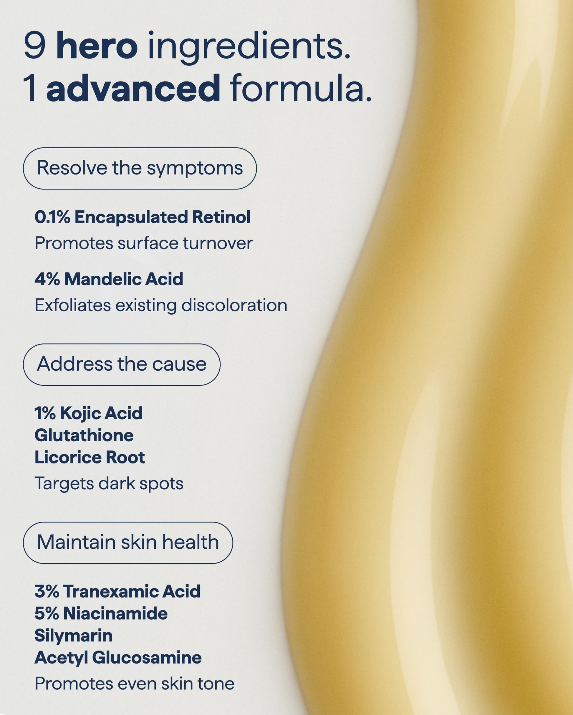 Remedy for Dark Spots | Advanced Night Treatment with Retinol & Kojic Acid | For Discoloration and Uneven Tones | With Glutathione Remedy Science buy supplements canada