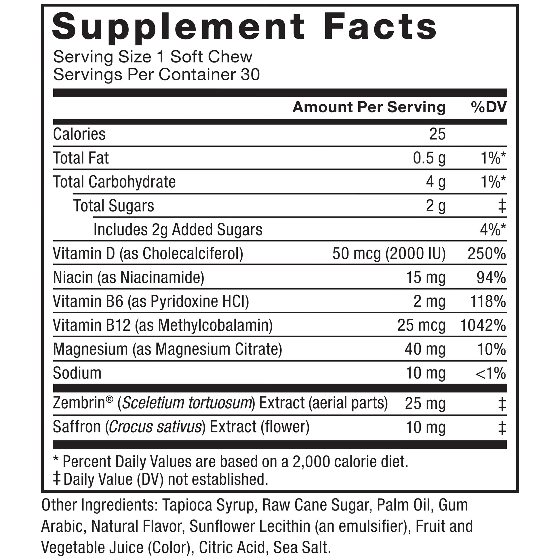 FORCE FACTOR Happy Mood, Mood Support and Mood Balance Supplement to Support Happiness, Positivity, and Stress, Made with Magnesium, Saffron, Zembrin, Non-GMO, Tropical Fruit Flavor, 30 Soft Chews Force Factor buy supplements canada