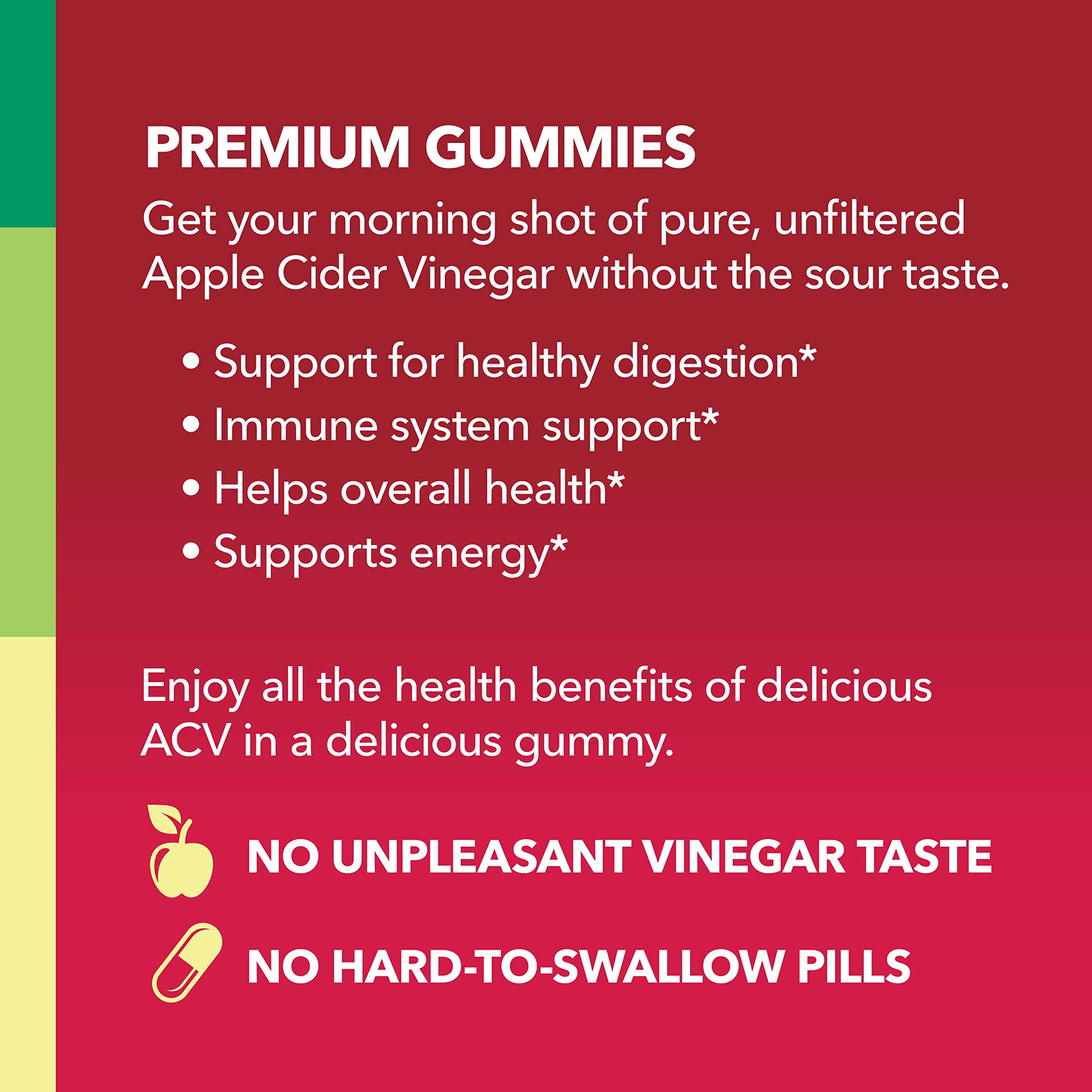 Organic Apple Cider Vinegar Gummies Detox | The Mother Enzyme | ACV Gummy HAVASU NUTRITION buy supplements canada