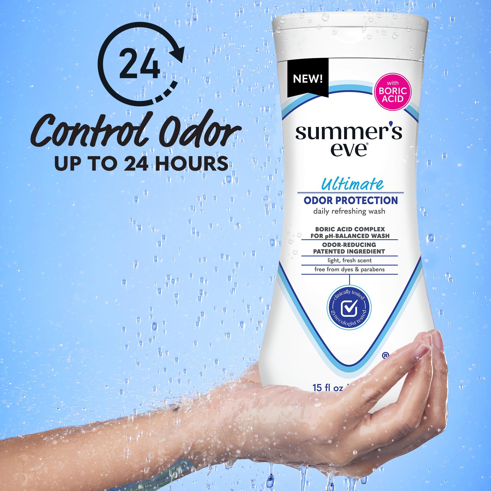 Summer's Eve, Ultimate Odor Control, Feminine Body Wash with Boric Acid, Removes Odor Summer's Eve buy supplements canada