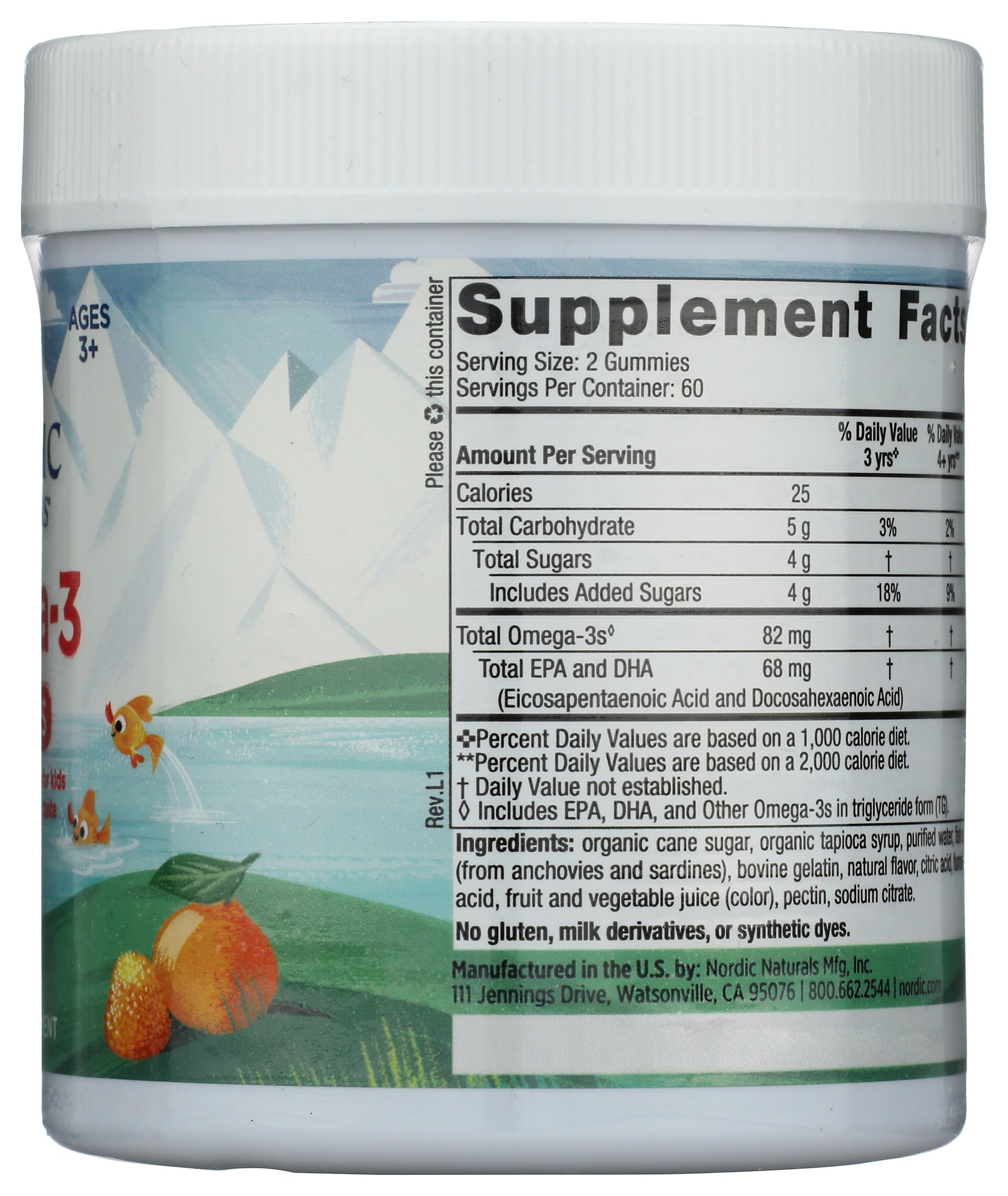 Nordic Naturals Nordic Omega 3 Gummies, 120 Ct Nordic Naturals buy supplements canada