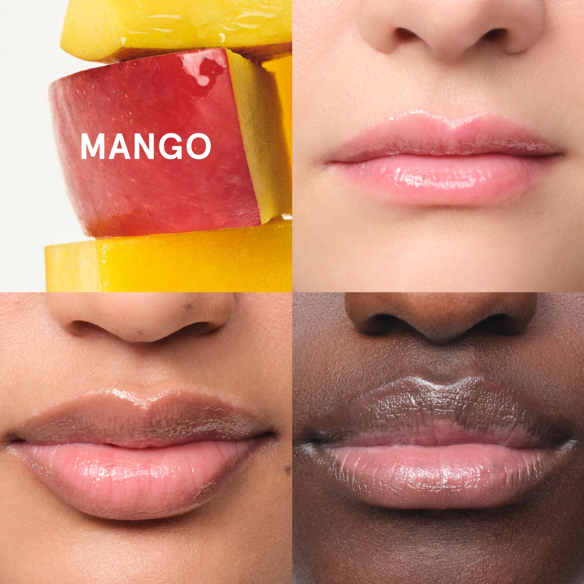 Glossier Balm Dotcom Hydrating Tinted Lip Balm - Universal Salve, Up to 12Hr Moisture for Dry Lips, Cuticles & Skin - Lanolin, Beeswax & Castor Oil - Mango, Tropical Peach Tint, 15ml Glossier buy supplements canada