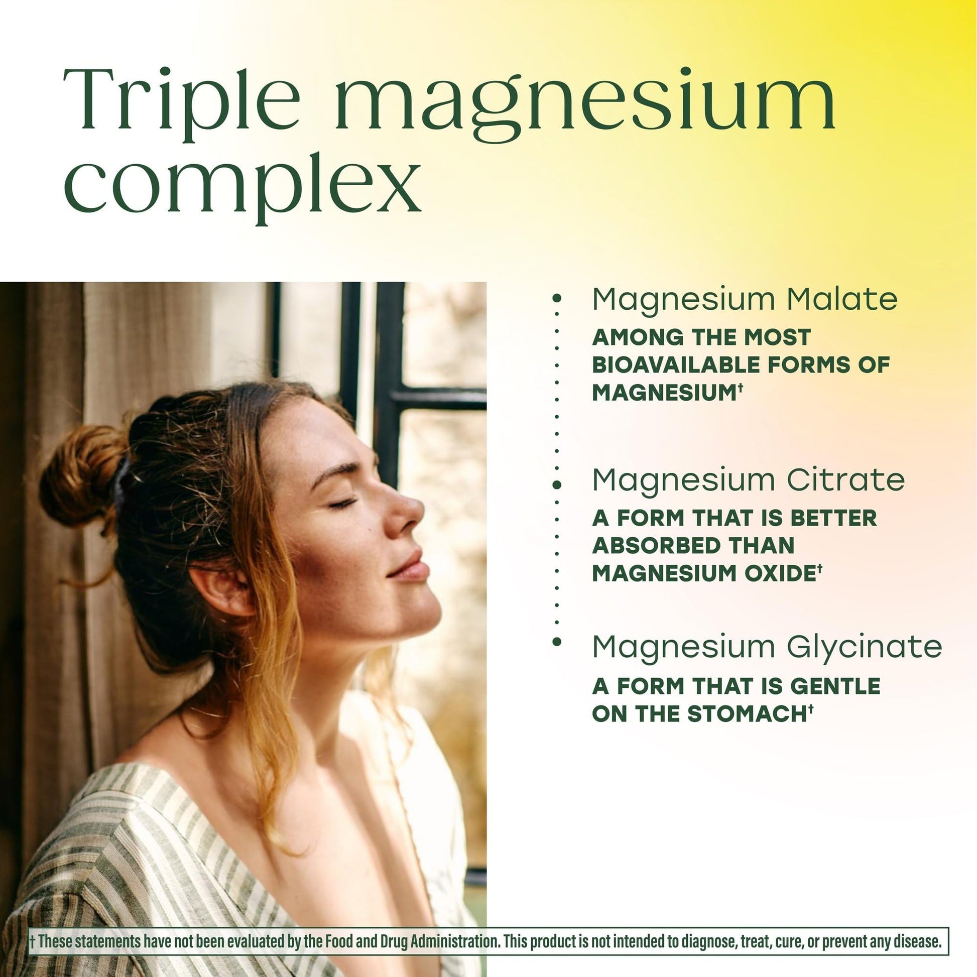 MegaFood Magnesium Glycinate, Citrate, Malate 300mg Supplement - Highly Absorbable Blend to Support Heart, Nerve Health & Relaxation, Triple Magnesium Complex Supplement, 60 Capsules (30 Servings) MegaFood buy supplements canada