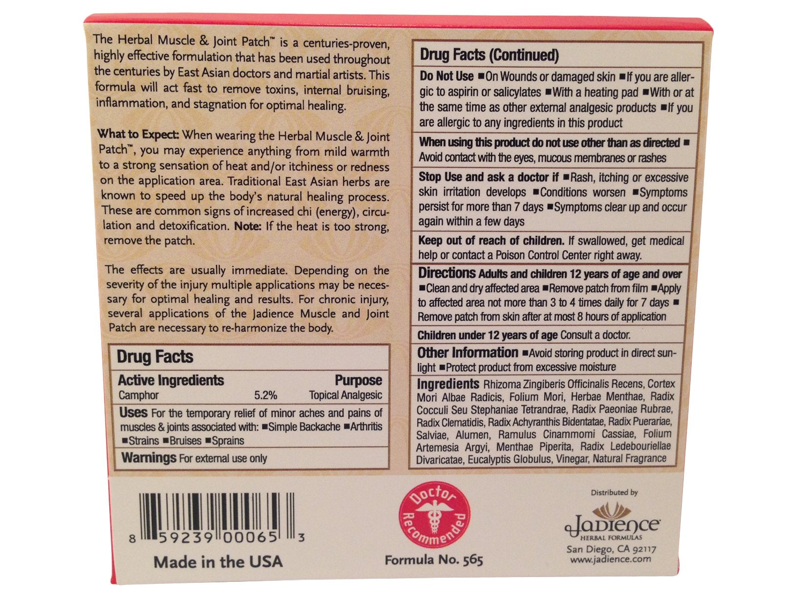 Jadience Severe Pain Relief Kit: Penetrates Deep for Muscle Pull Recovery, Joint Support & Sciatic Nerve| Dit Da Jow Topical Analgesic for Back, Neck, Shoulders, Hips, Knees, Ankles, Elbows & Wrists JADIENCE buy supplements canada