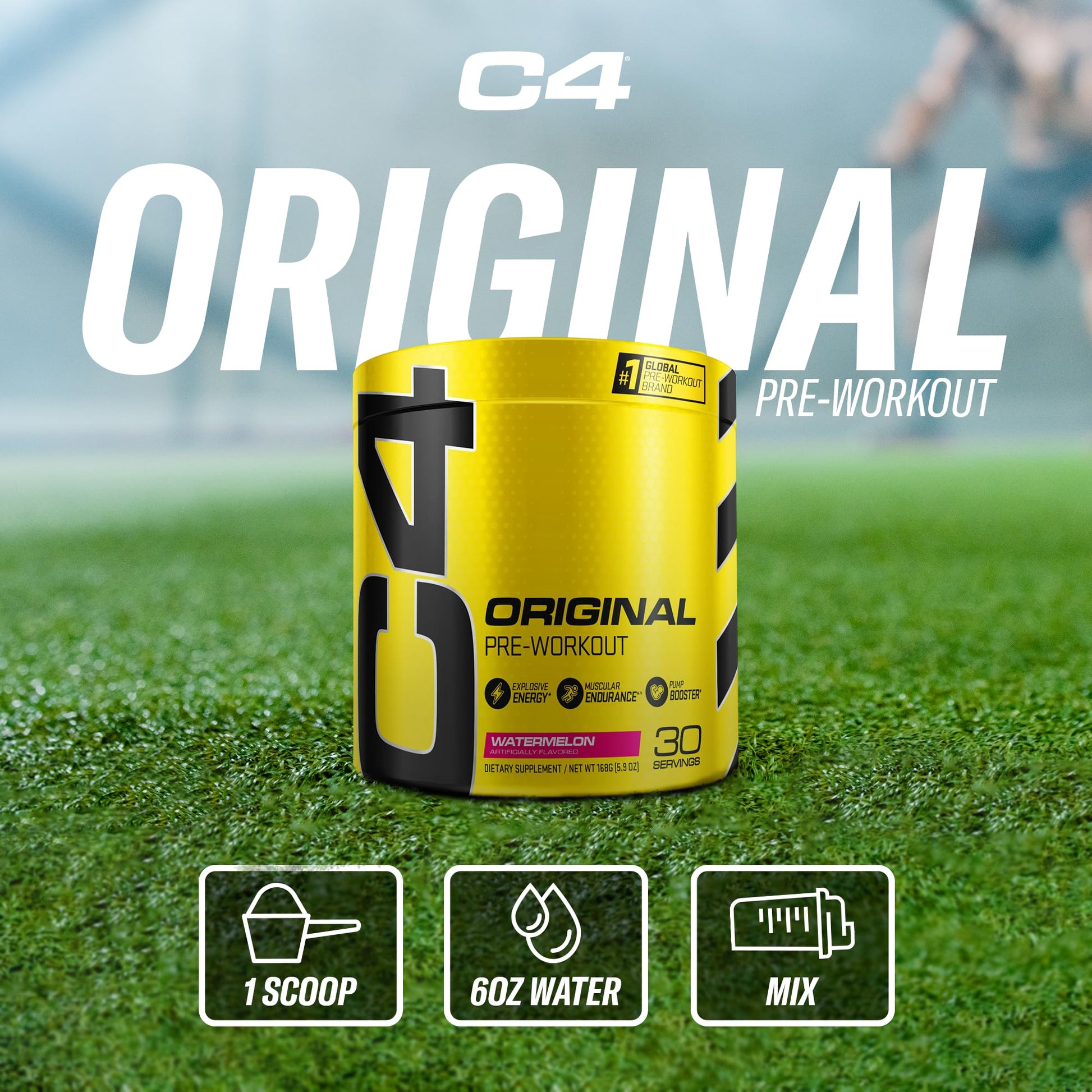 Cellucor C4 Original Pre Workout Powder Watermelon Sugar Free Preworkout Energy Cellucor buy supplements canada