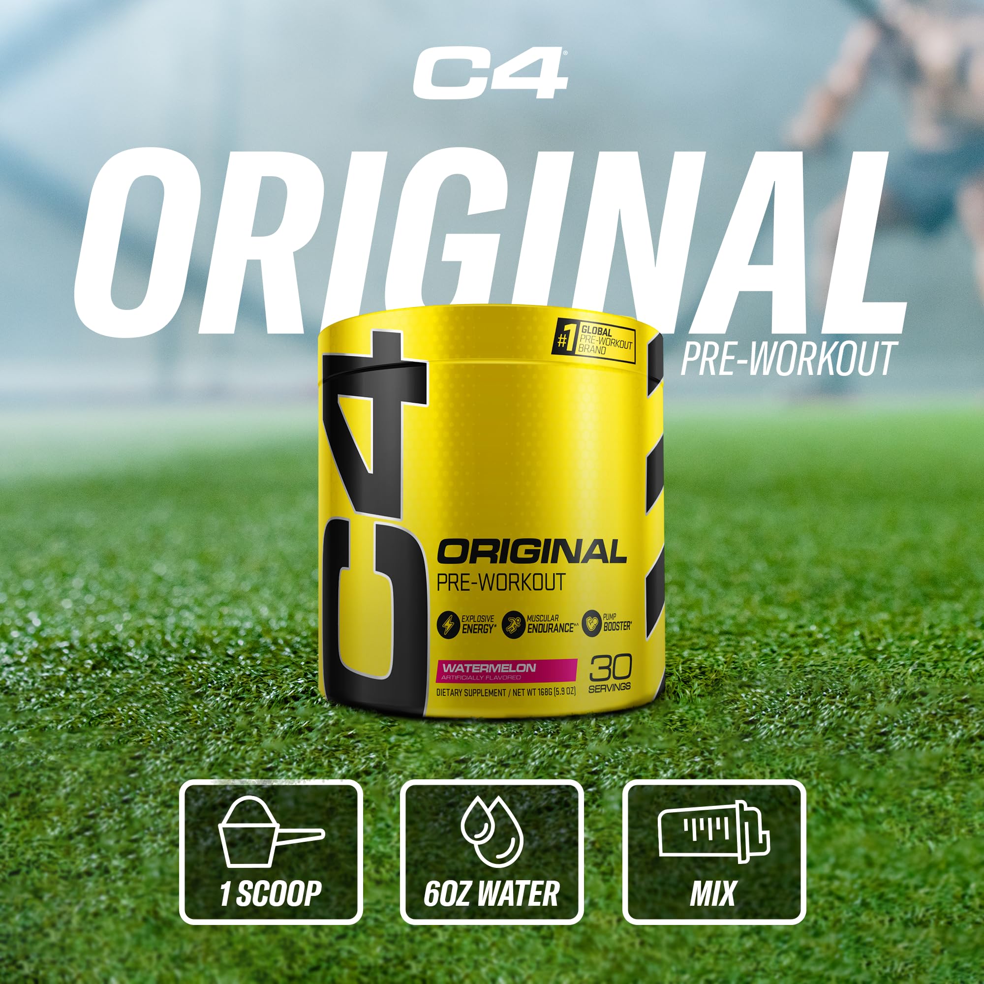Cellucor C4 Original Pre Workout Powder Watermelon Sugar Free Preworkout Energy Cellucor buy supplements canada