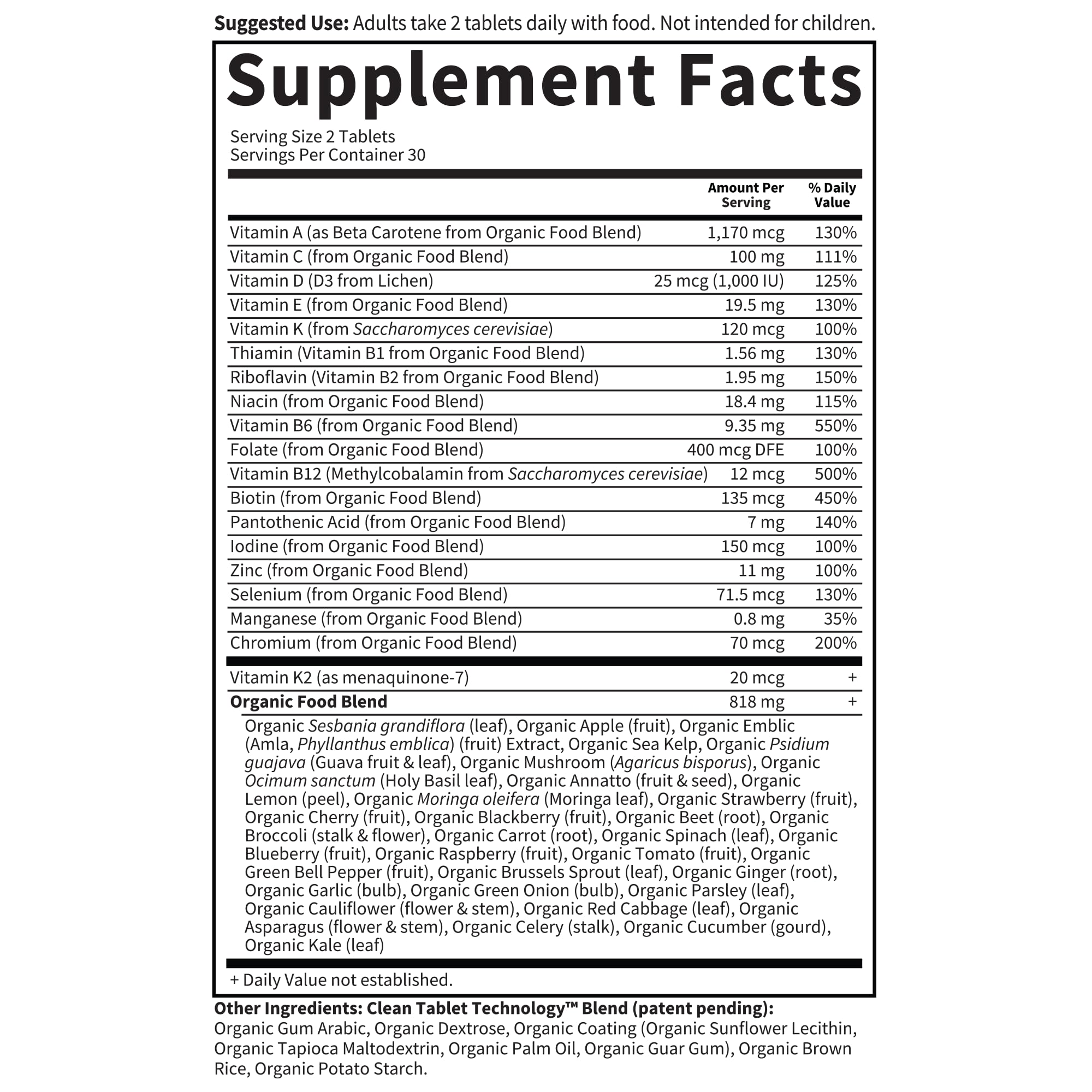 Garden of Life Organics Whole Food Multivitamin for Men, 60 Tablets, Vegan Mens Vitamins and Minerals for Health and Well-Being Garden of Life buy supplements canada