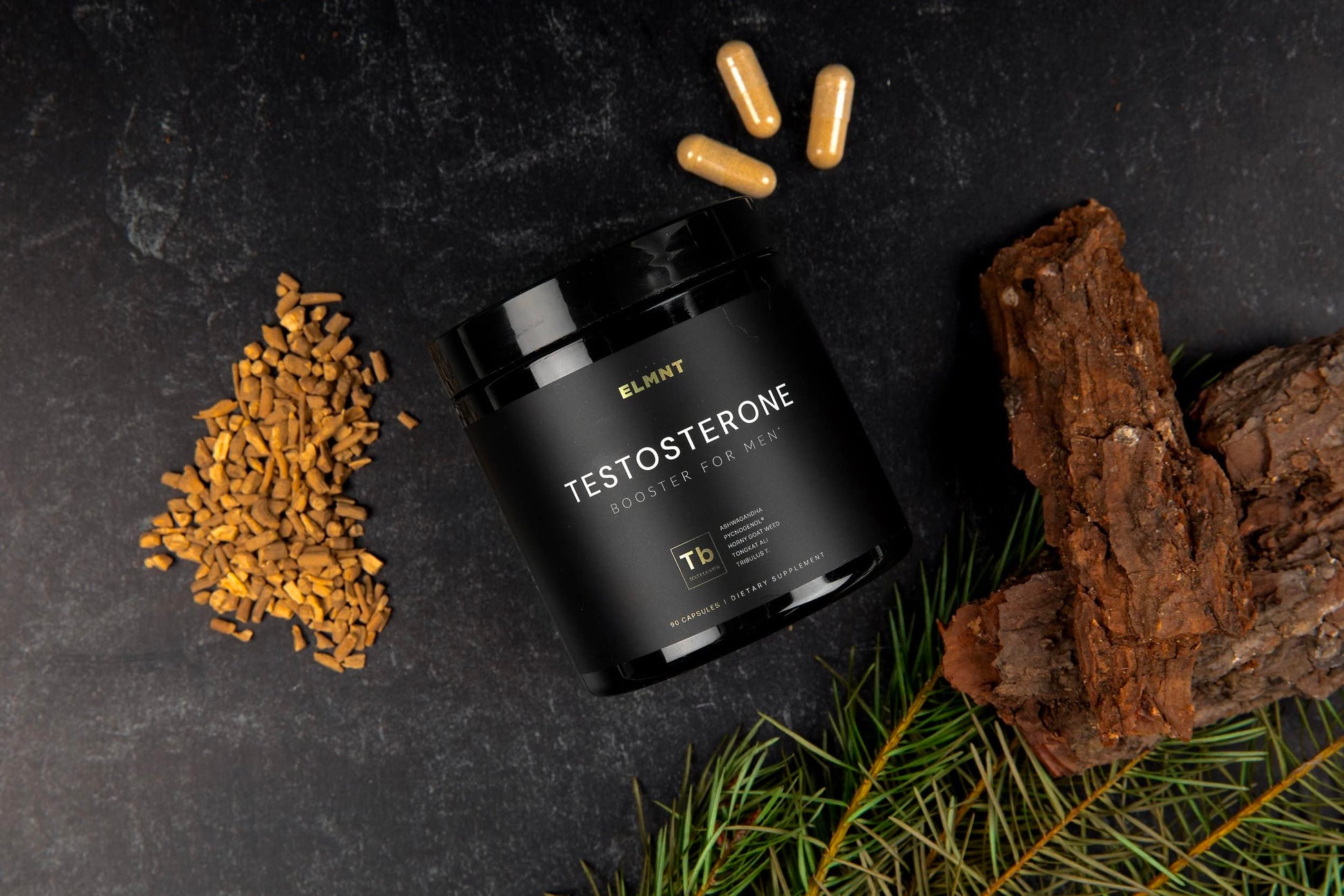 21,800mg Testosterone Booster for Men 8X Strength w. Ashwagandha, Tongkat Ali, Pycnogenol, Tribulus - Total T Male Enhancing Test Booster + Muscle Builder Workout Testosterone Supplement for Men TERRA ELMNT buy supplements canada