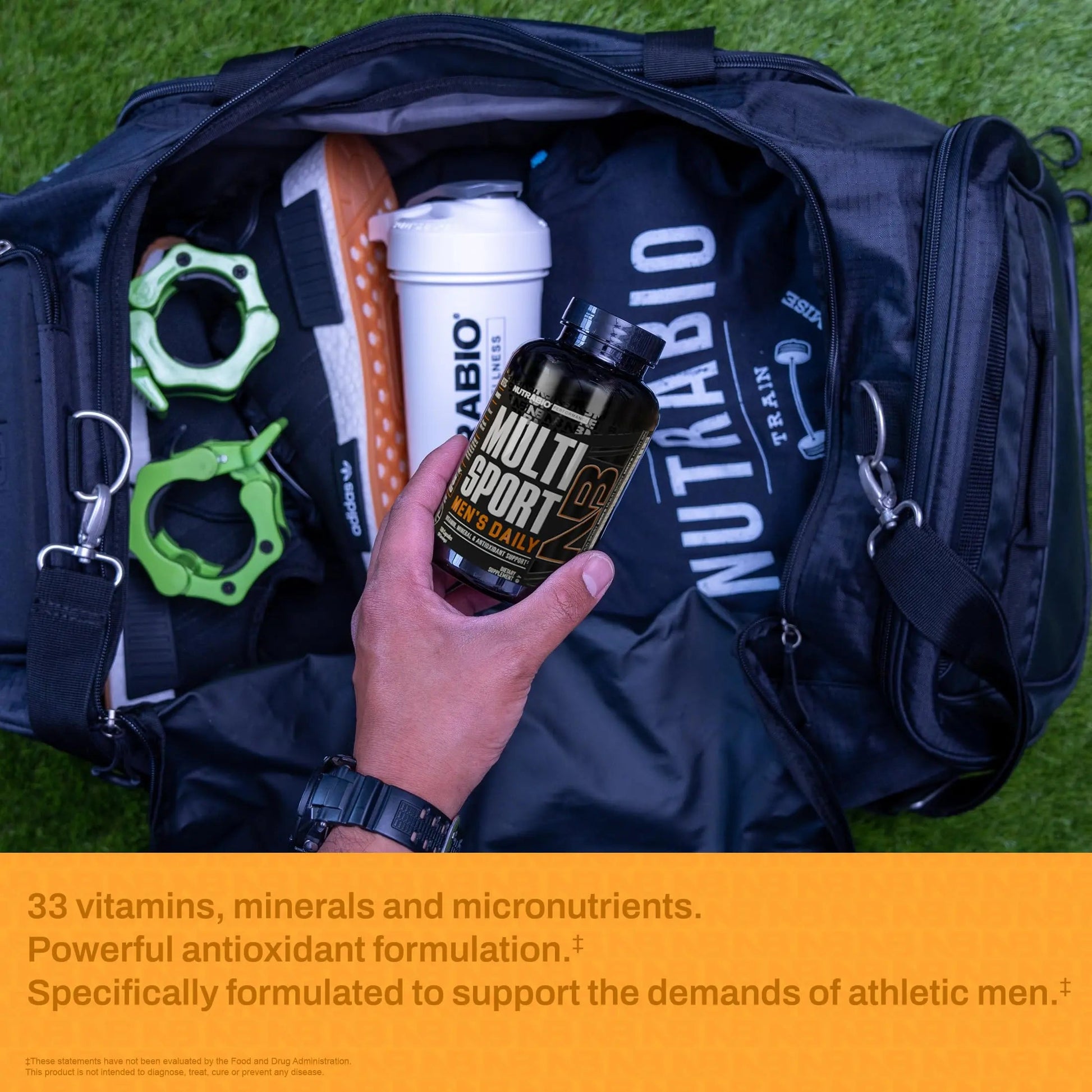 NutraBio Multisport for Men - Mens MultiVitamin - 33 Vitamins, Minerals, Micronutrients - Rich in Antioxidants NutraBio buy supplements canada