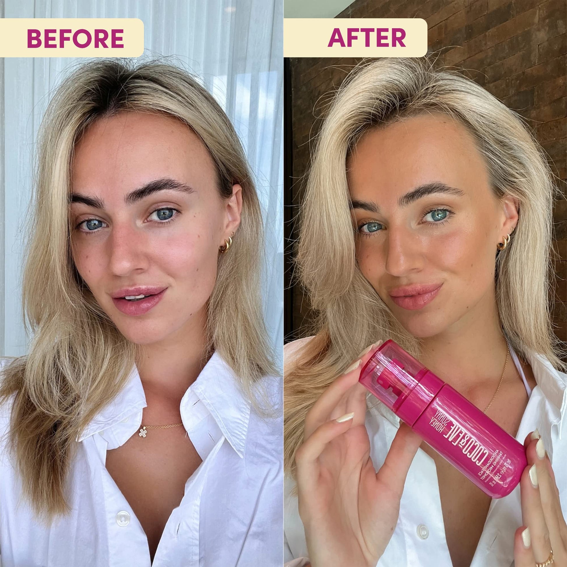 Coco & Eve Face Tanning Micromist – Sunless Facial Self Tanner Ultra Fine Mist for Face, Coco & Eve buy supplements canada
