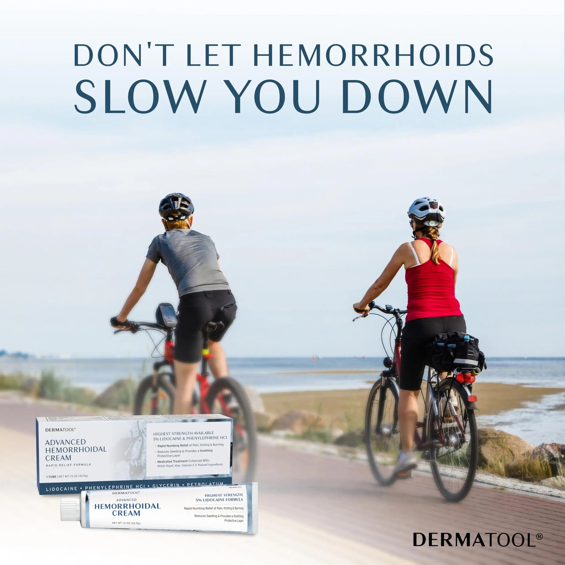 Hemorrhoid Treatment - Advanced Hemorrhoid Cream 5% Lidocaine & Phenylephrine - Hemorrhoid Shrinking Treatment - Rapid Relief of Pain, Swelling, Bleeding, Itching and Burning - Fissure & Hemorrhoids DERMATOOL buy supplements canada