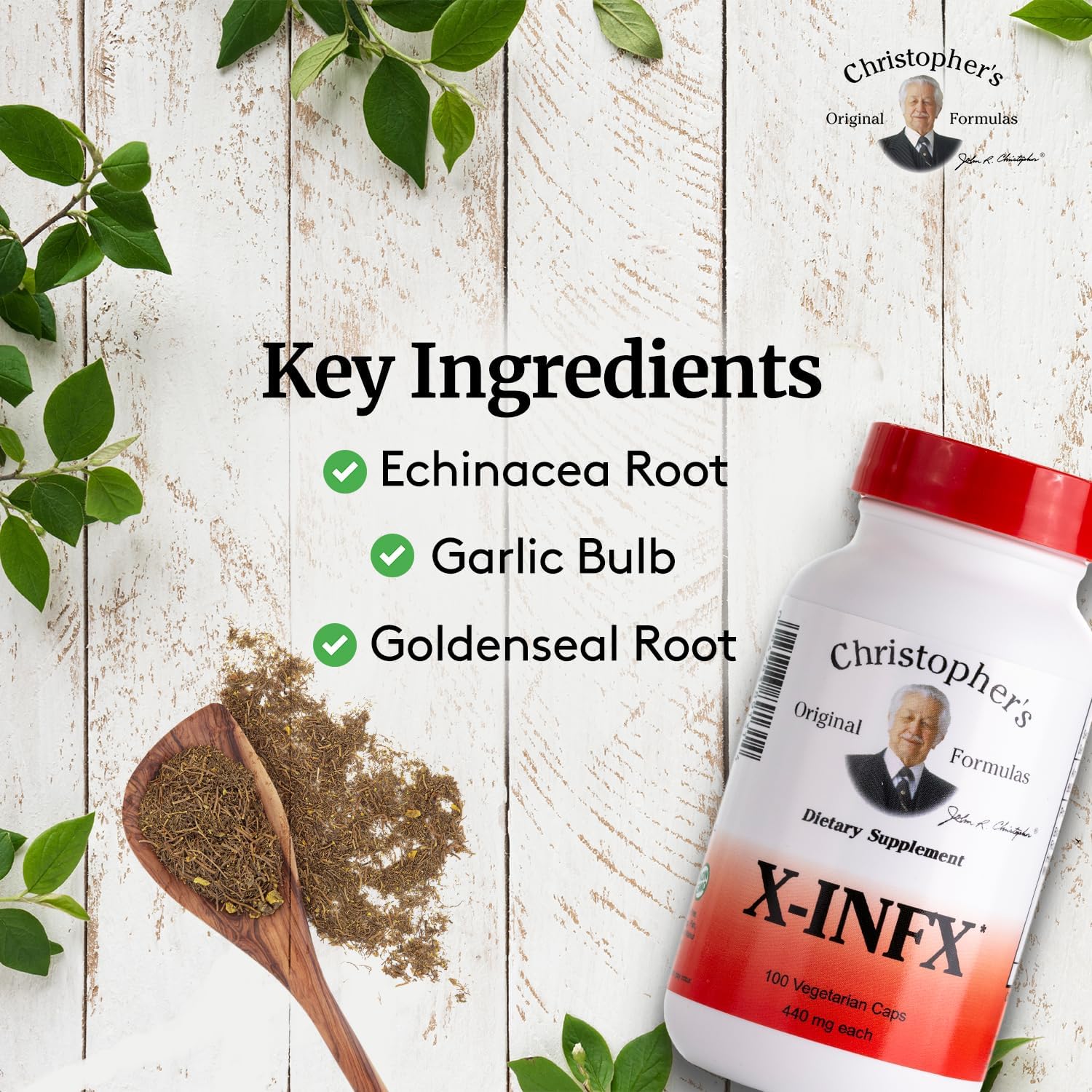Christopher's Original Formulas X-INFX Formula, Natural Immune Support, 100 Caps Christopher's Original Formulas buy supplements canada