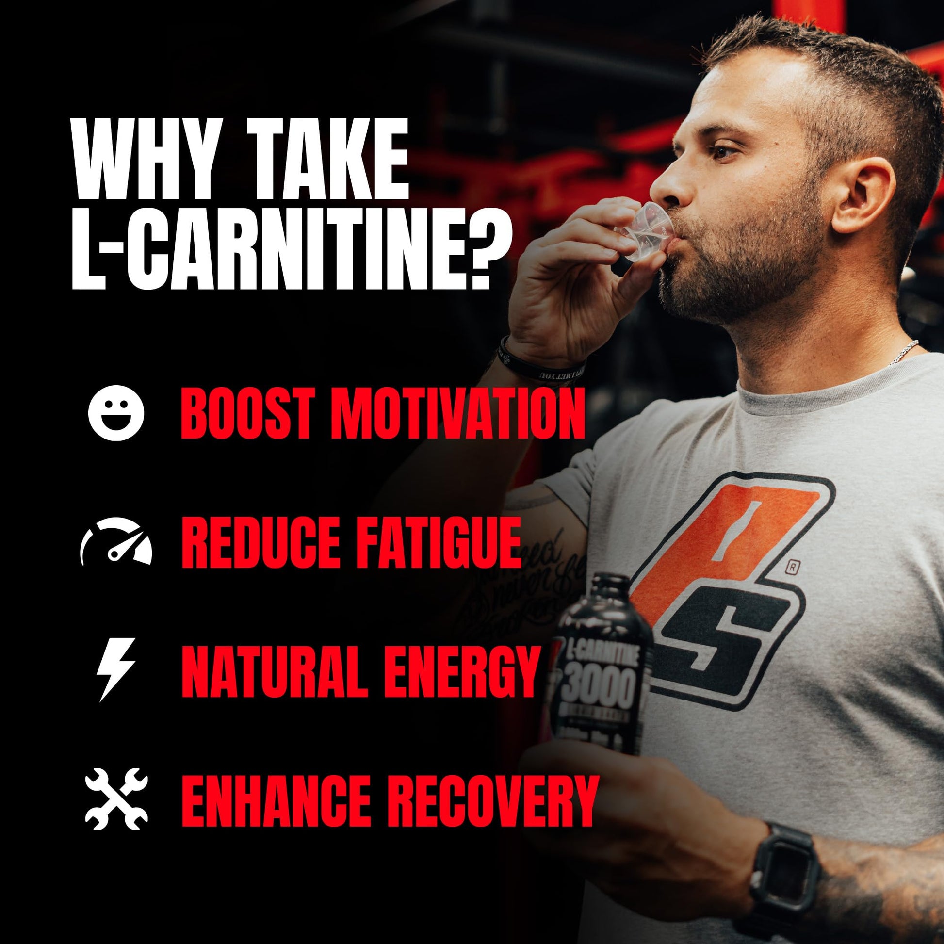 ProSupps L-Carnitine Liquid 3000, Stimulant-Free Liquid Shots for Men & Women - Clean Workout Drink for Energy, Performance & Muscle Recovery ProSupps buy supplements canada