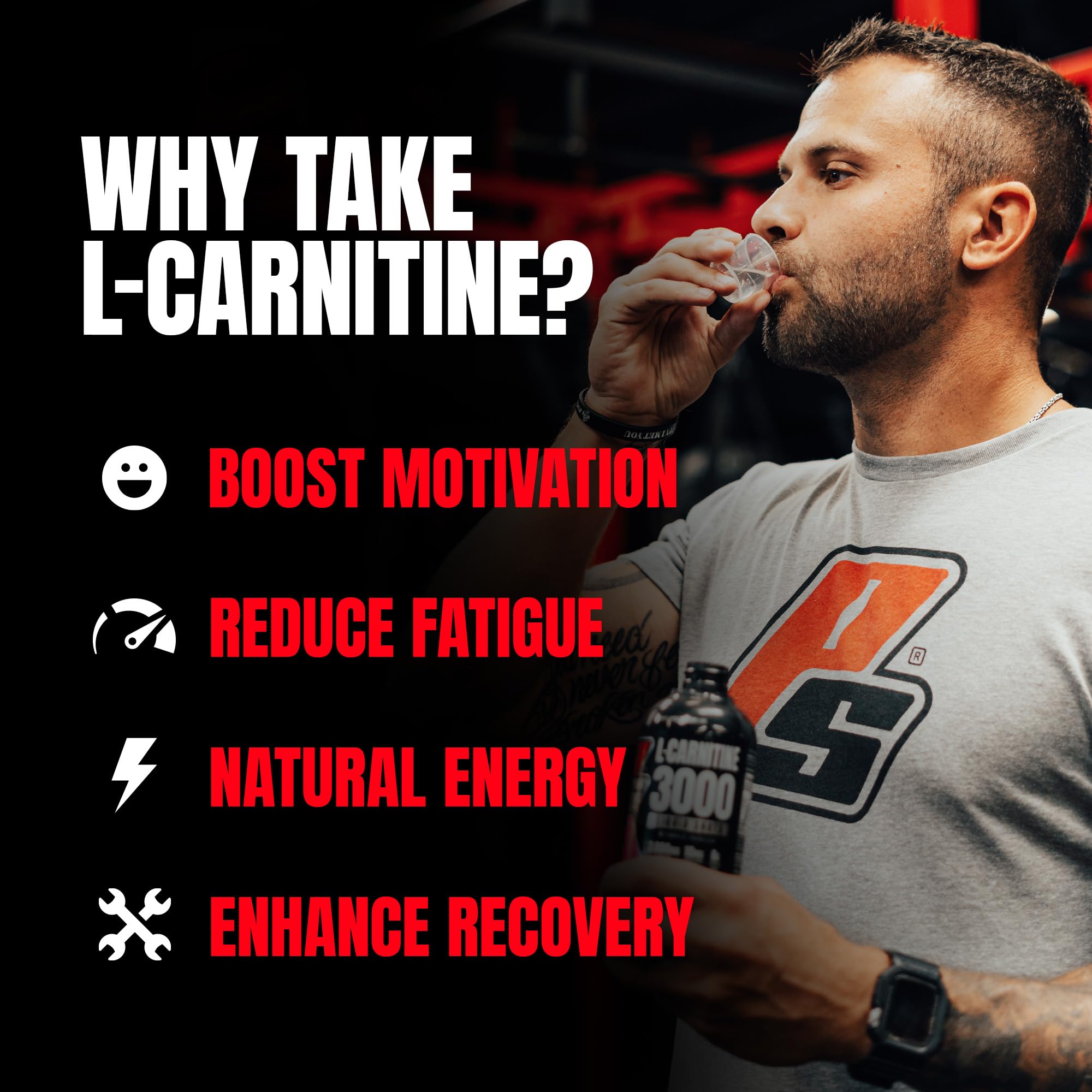 ProSupps L-Carnitine Liquid 3000, Stimulant-Free Liquid Shots for Men & Women - Clean Workout Drink for Energy, Performance & Muscle Recovery ProSupps buy supplements canada