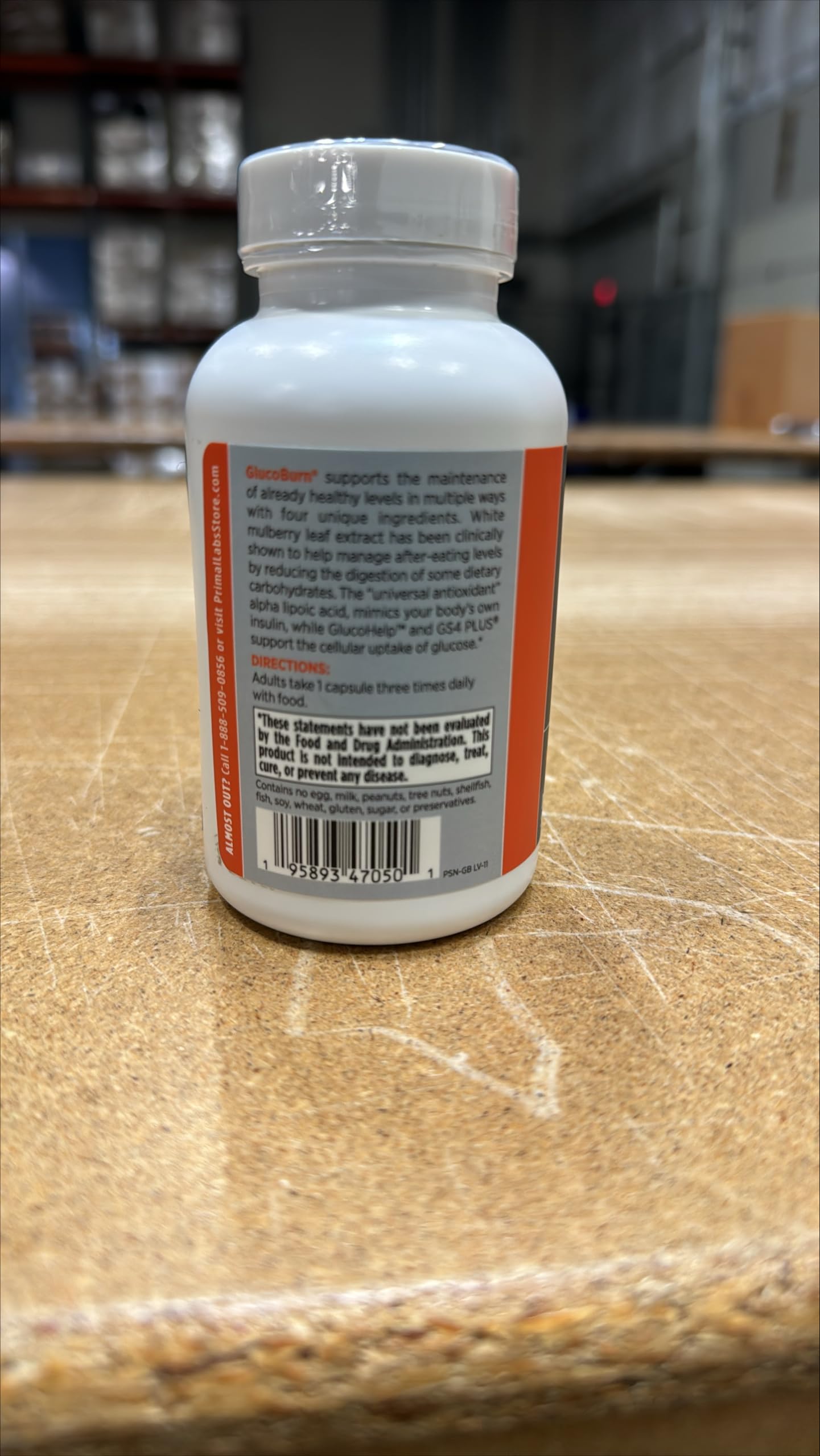 Primal Labs GlucoBurn Support Supplement with White Mulberry Leaf Extract and Alpha Lipoic Acid, 90 Veg capsules Primal Labs buy supplements canada