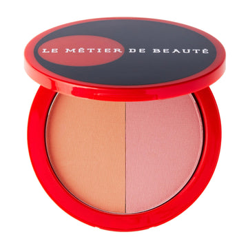 MĒTIER Blush Bronzer Duo for a Radiant, Sun-Kissed Glow, Magnetic Compact (Bisou Bisou) Le Metier De Beaute buy supplements canada