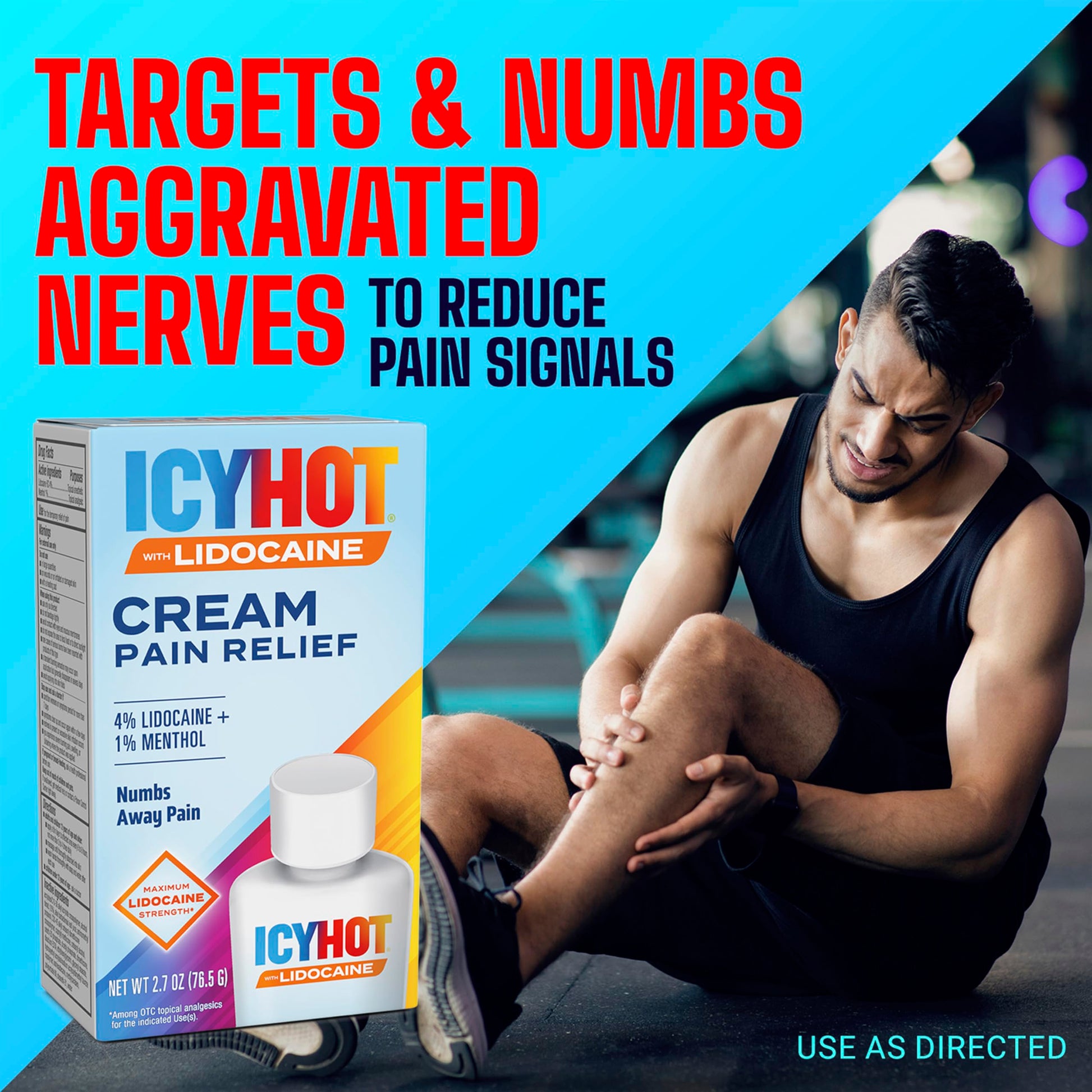Icy Hot Max Strength Pain Relief Cream with Lidocaine Plus Menthol, 2.7 Ounces Icy Hot buy supplements canada