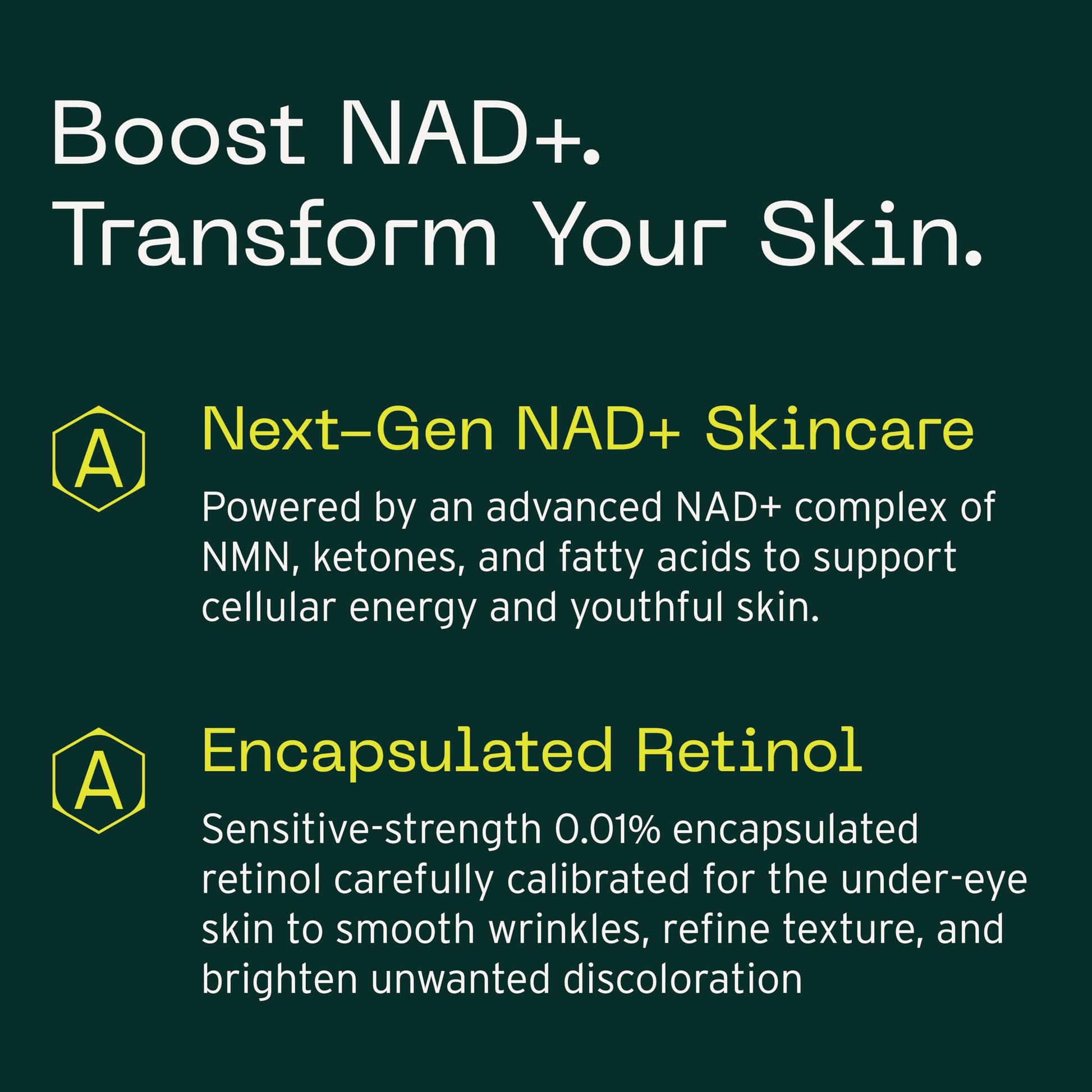 Aramore NAD+ Cell Energizing Skin Care Treatment with Proprietary NAD+ Precursor Complex, Clinically Proven to Target 12 Signs of Aging - 15ml Aramore buy supplements canada